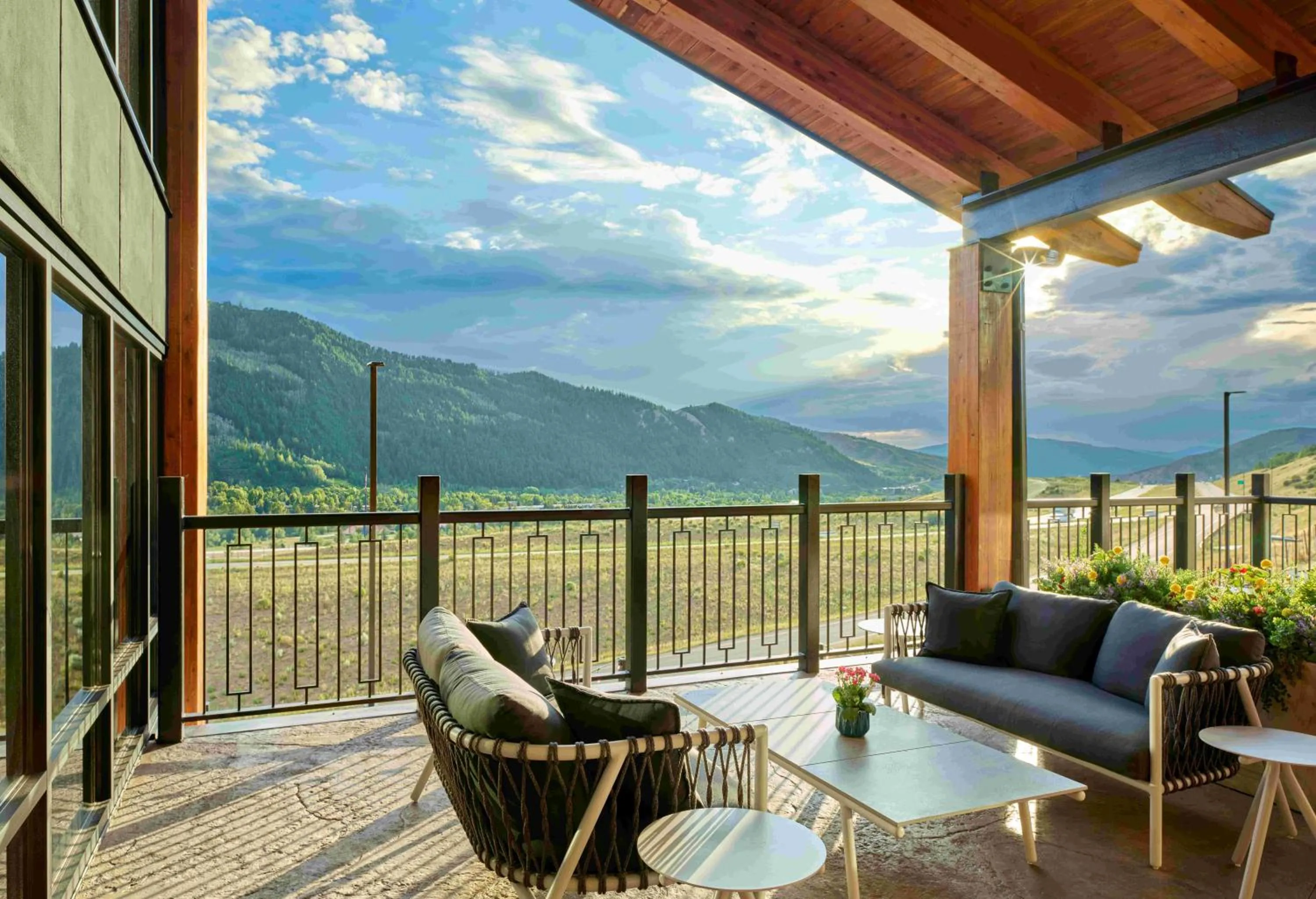 Balcony/Terrace in TownePlace Suites by Marriott Avon Vail Valley