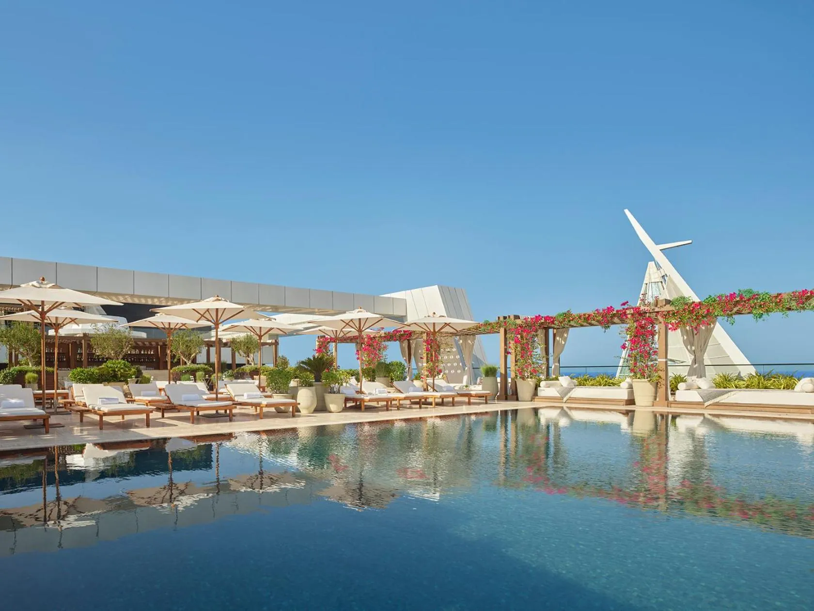 Swimming pool in The Jeddah EDITION