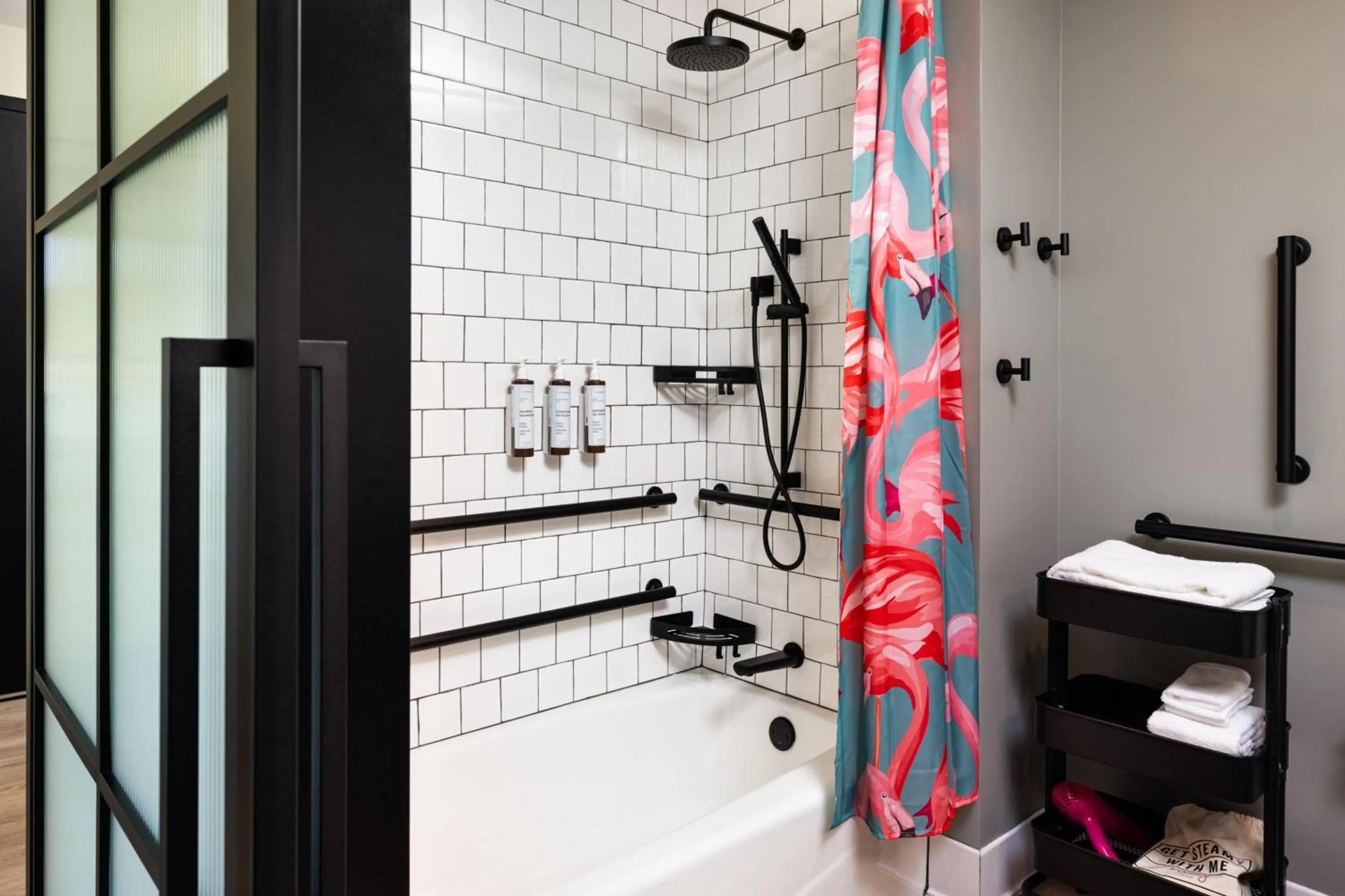 Bathroom in Moxy Madison Downtown