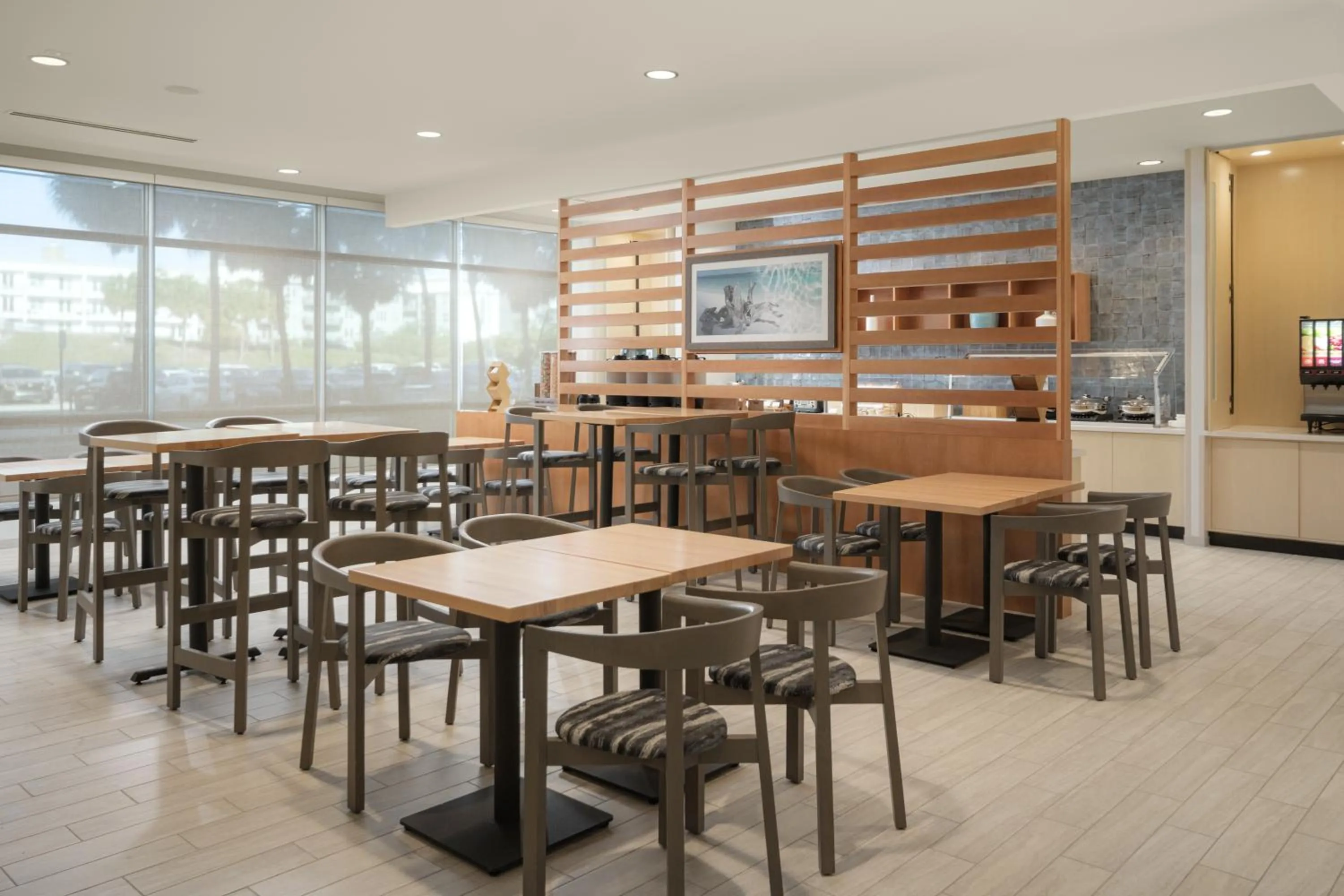 Seating area in SpringHill Suites by Marriott Tampa Downtown