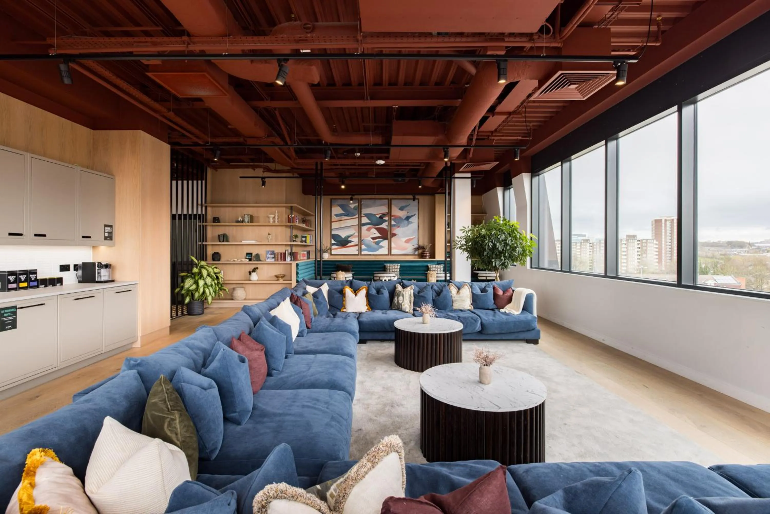 Communal lounge/ TV room in Charles Hope Leeds