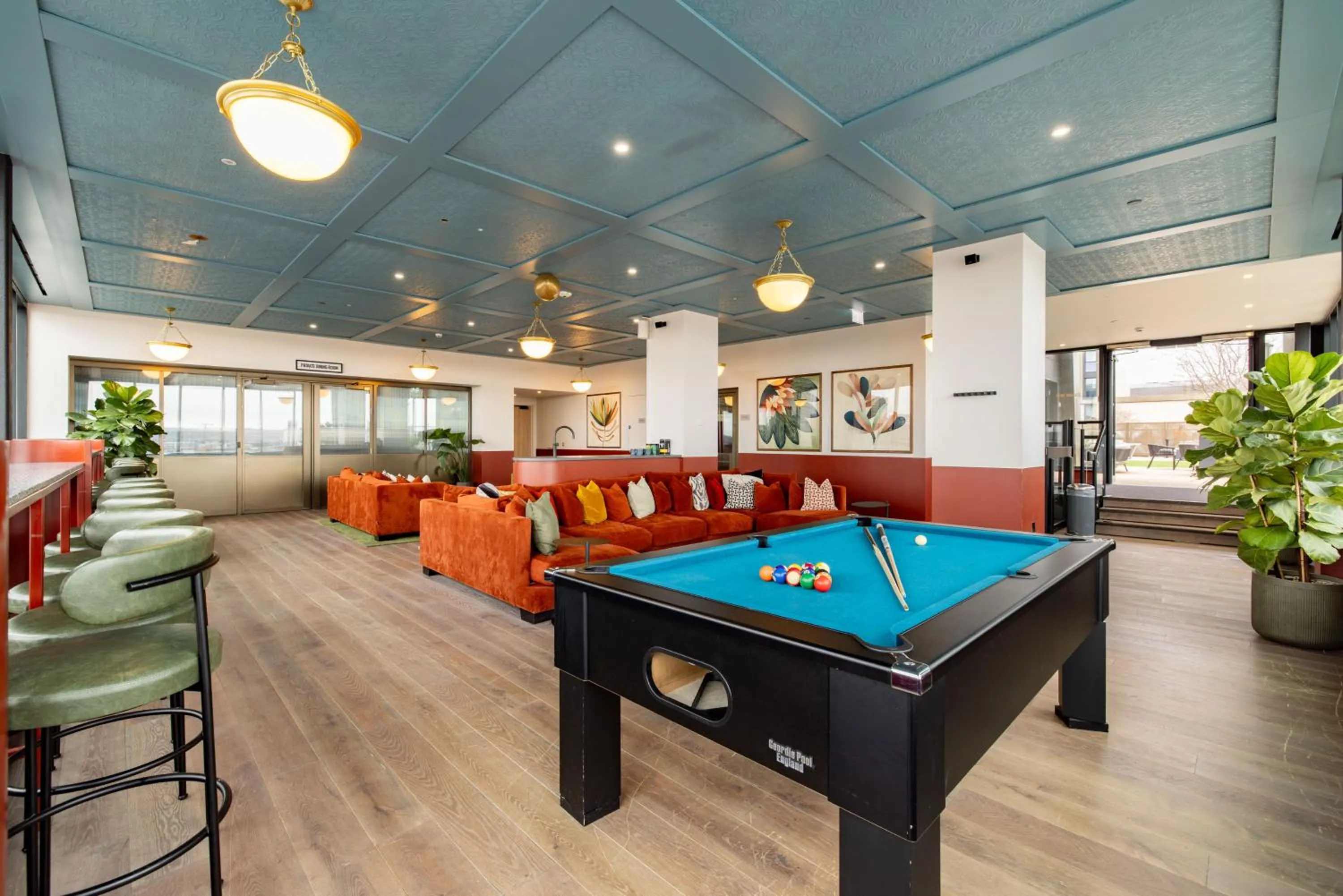 Billiard in Charles Hope Leeds