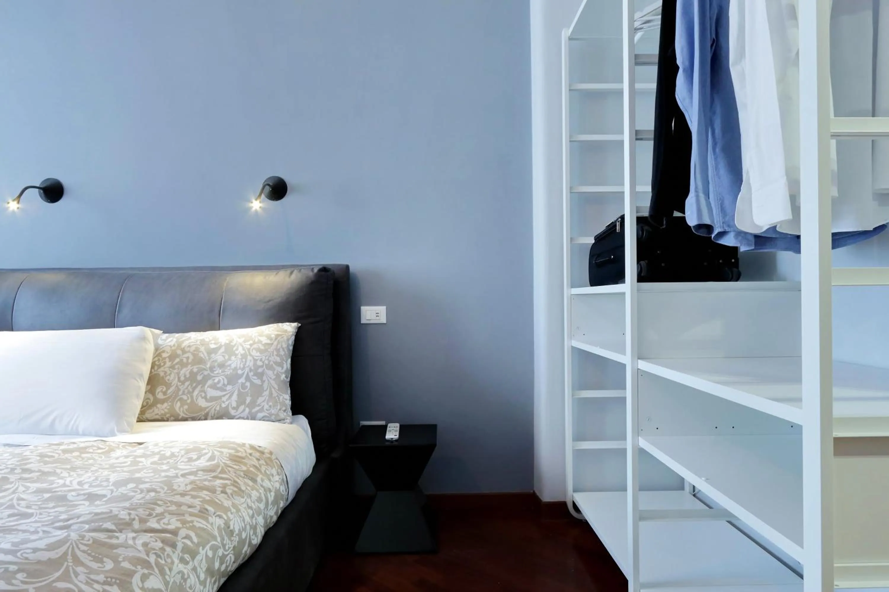 Bed in Sapphire Apartment