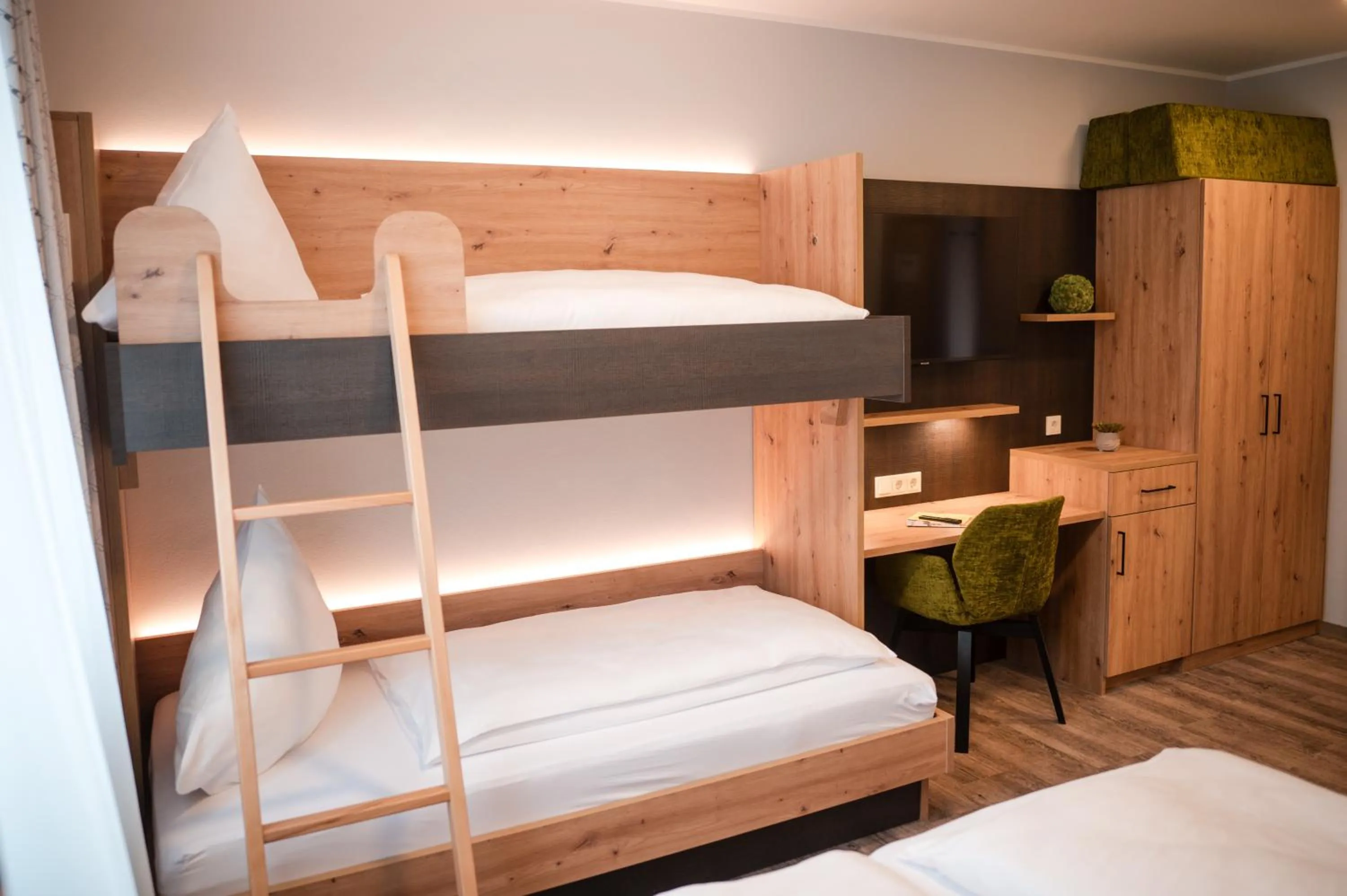 Photo of the whole room, Bed in Gasthaus Stroh