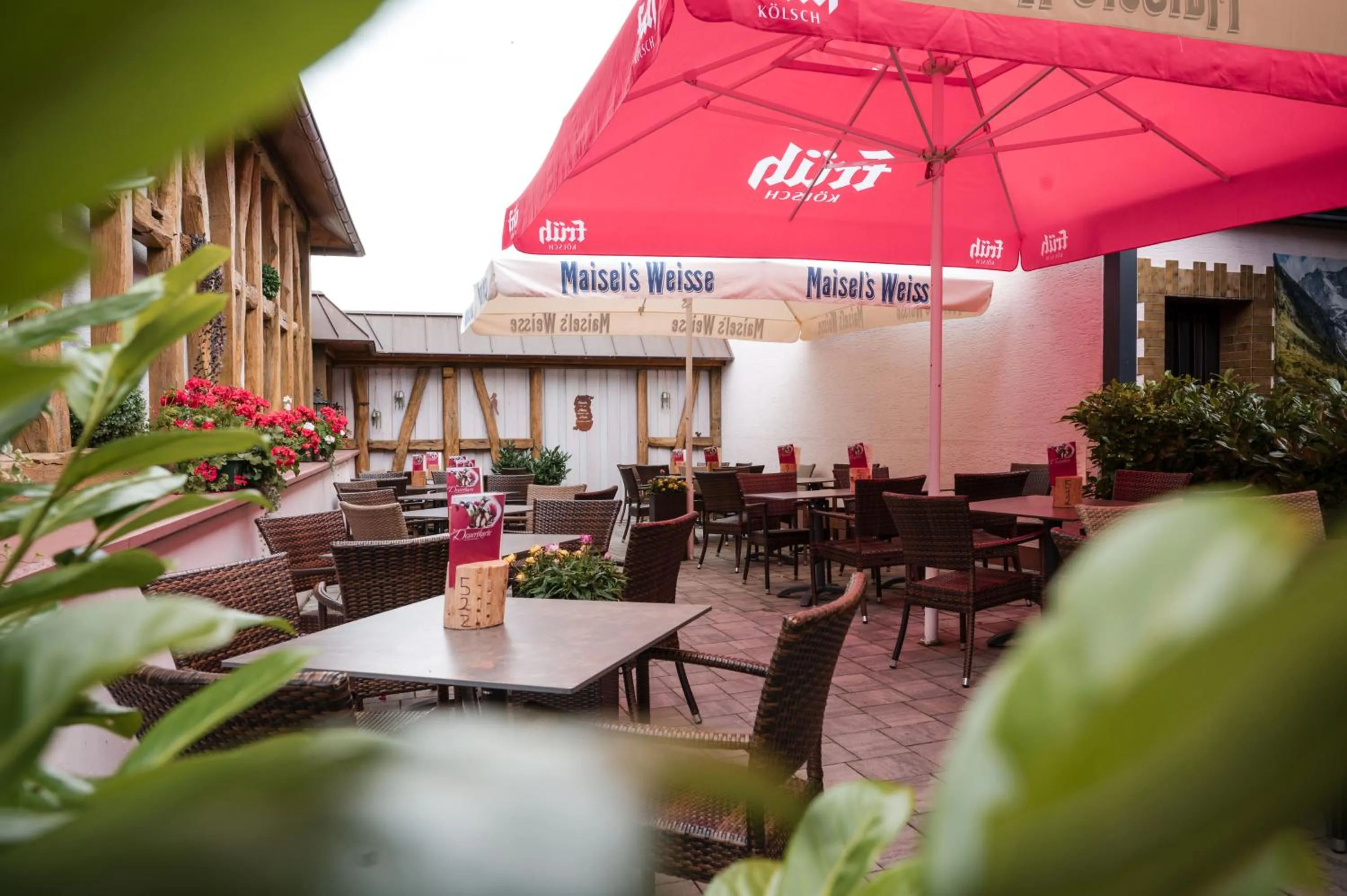 Garden in Gasthaus Stroh