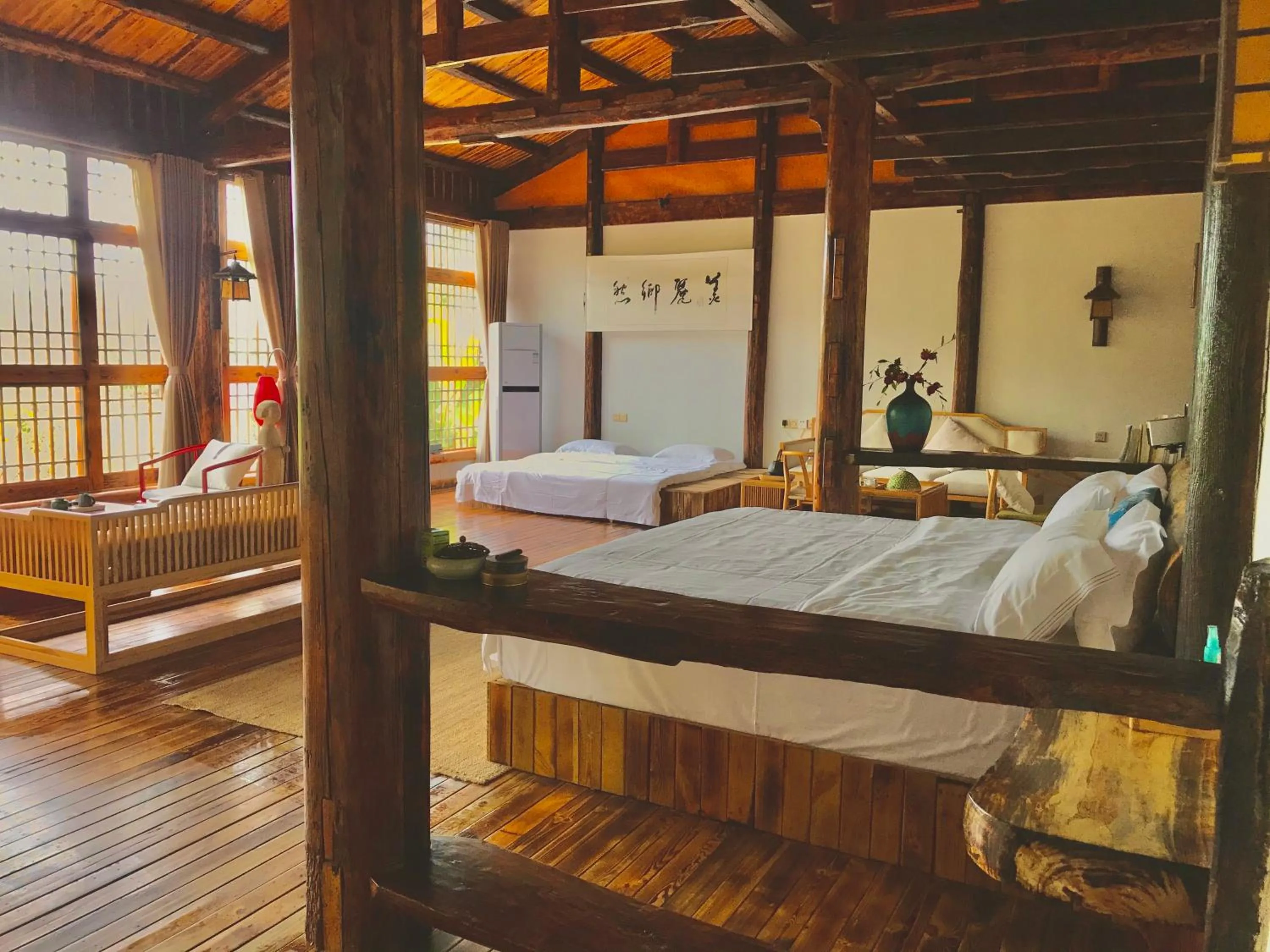 Bed in No.5 Valley Lodge