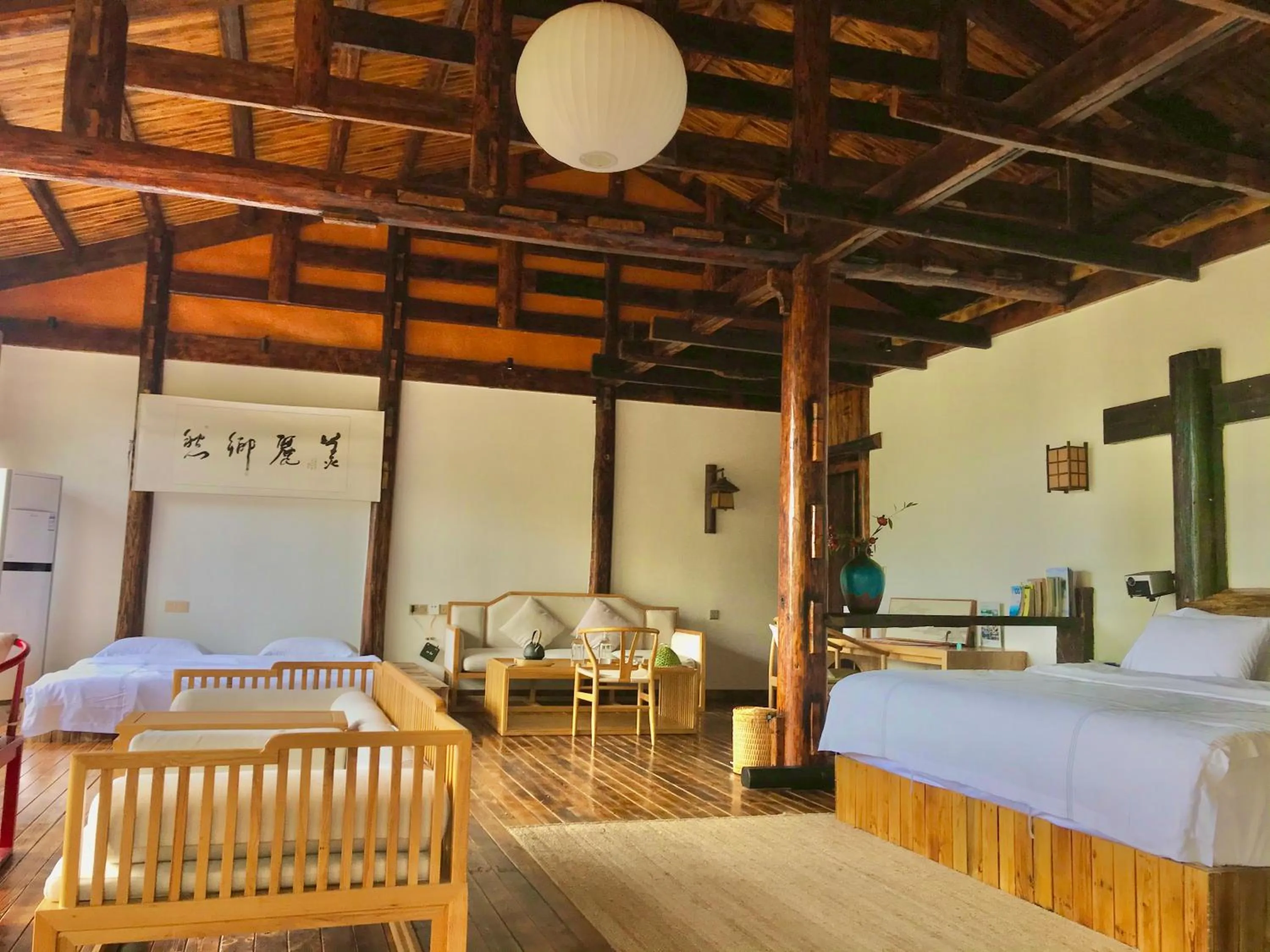 Bed in No.5 Valley Lodge