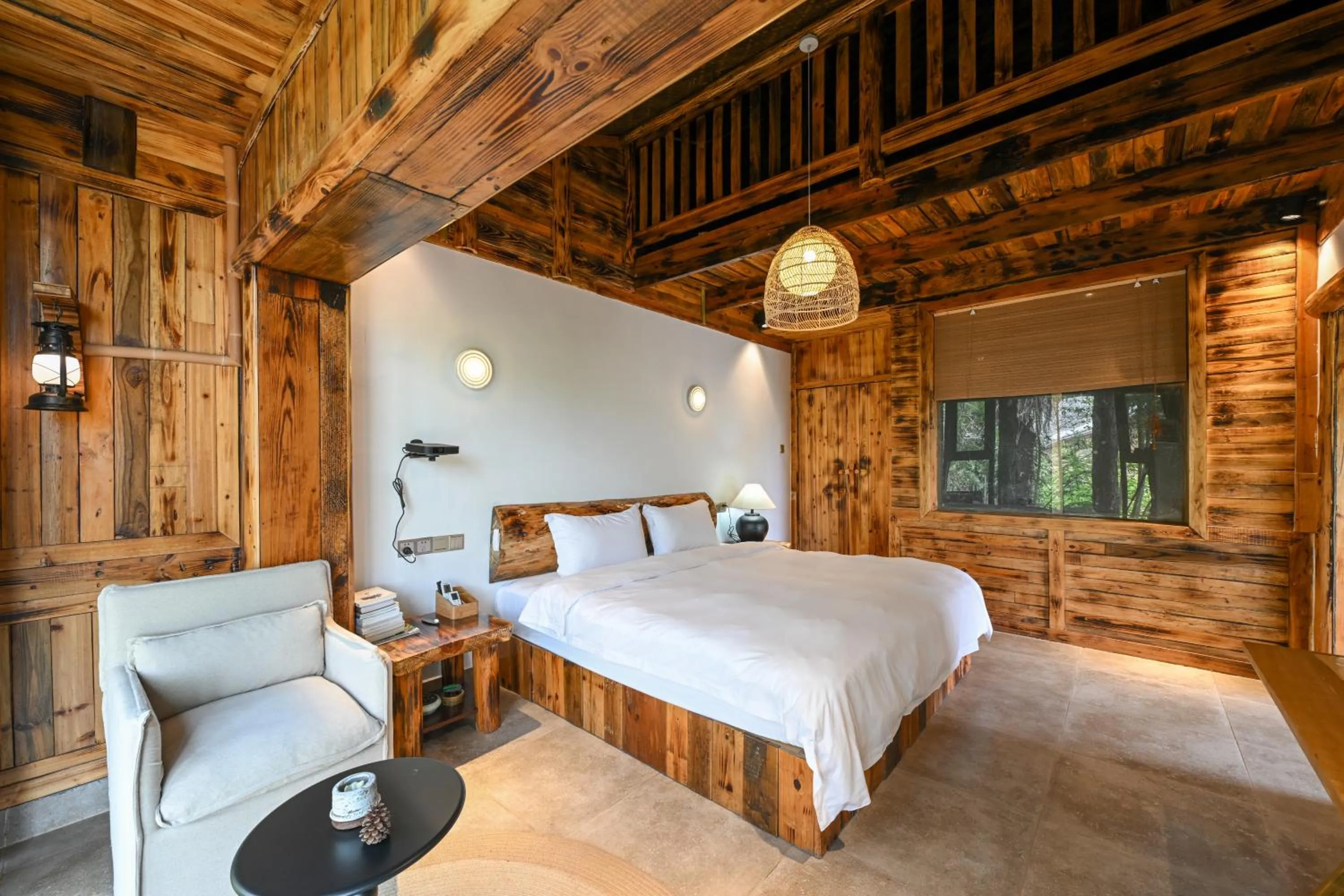 Bed in No.5 Valley Lodge