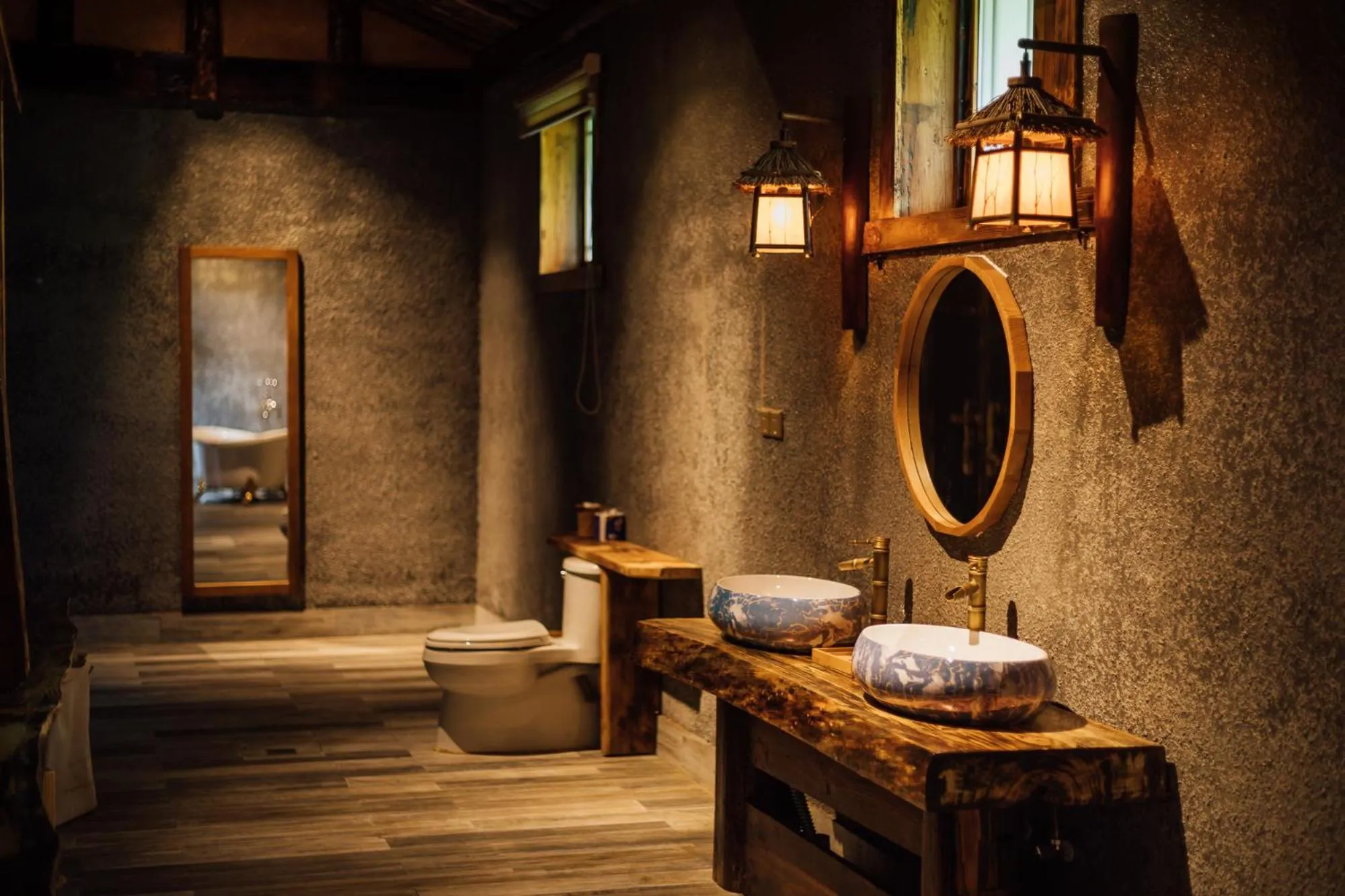 Toilet in No.5 Valley Lodge