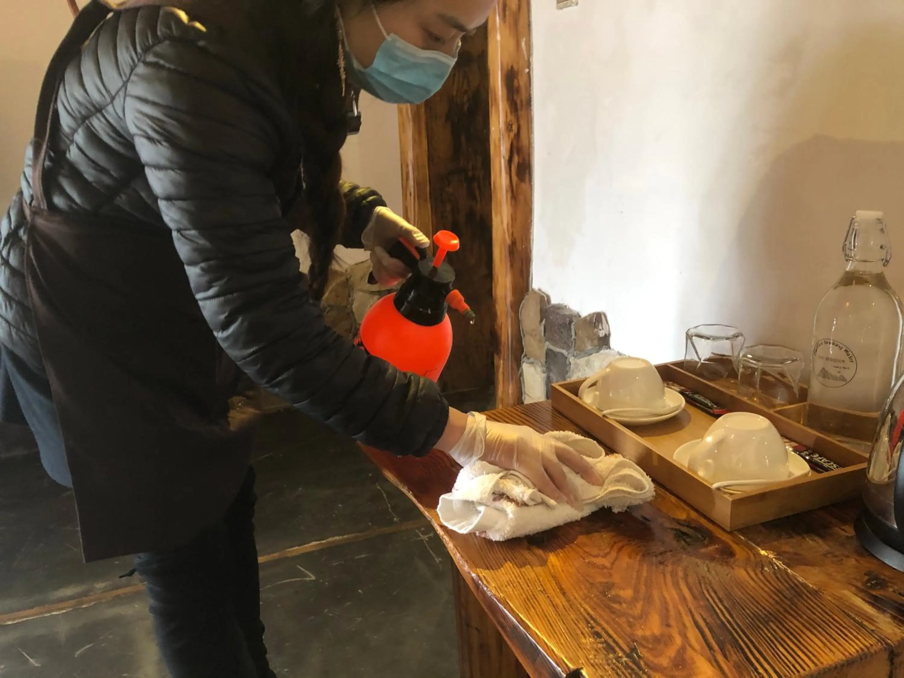 Staff in No.5 Valley Lodge