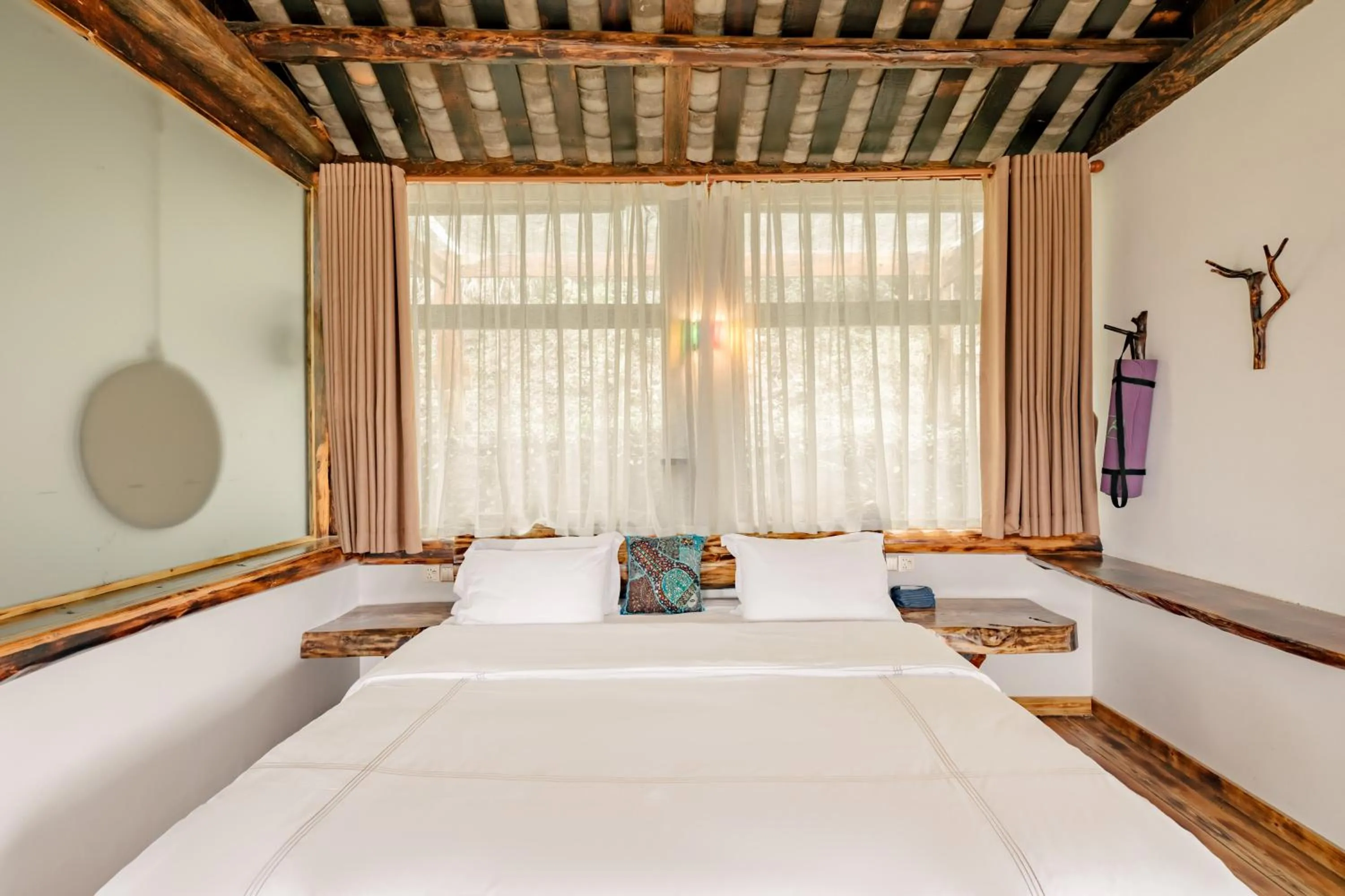 Bed in No.5 Valley Lodge