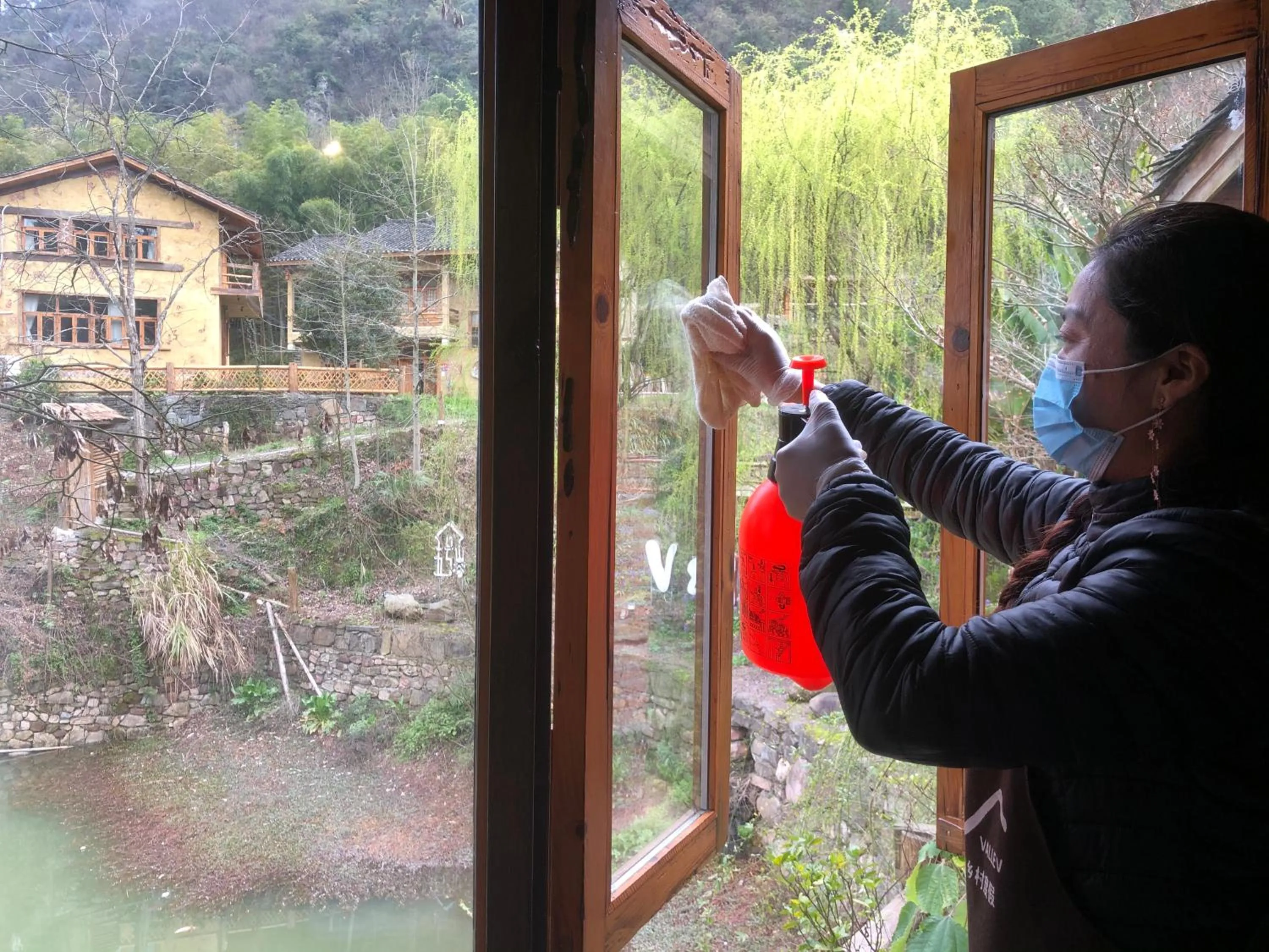 Staff in No.5 Valley Lodge