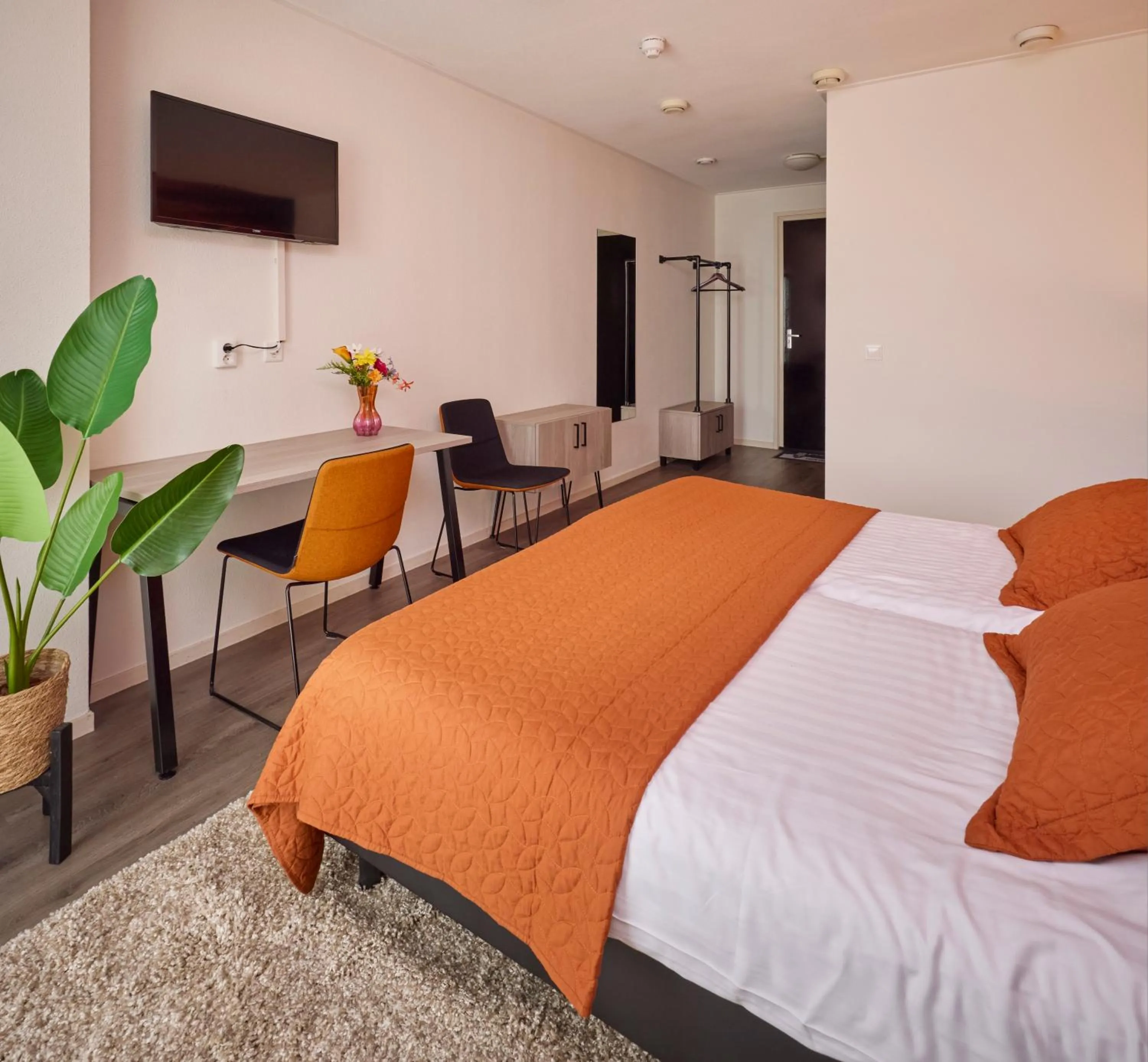 Bedroom, Bed in Hotel 't Gemeentehuis