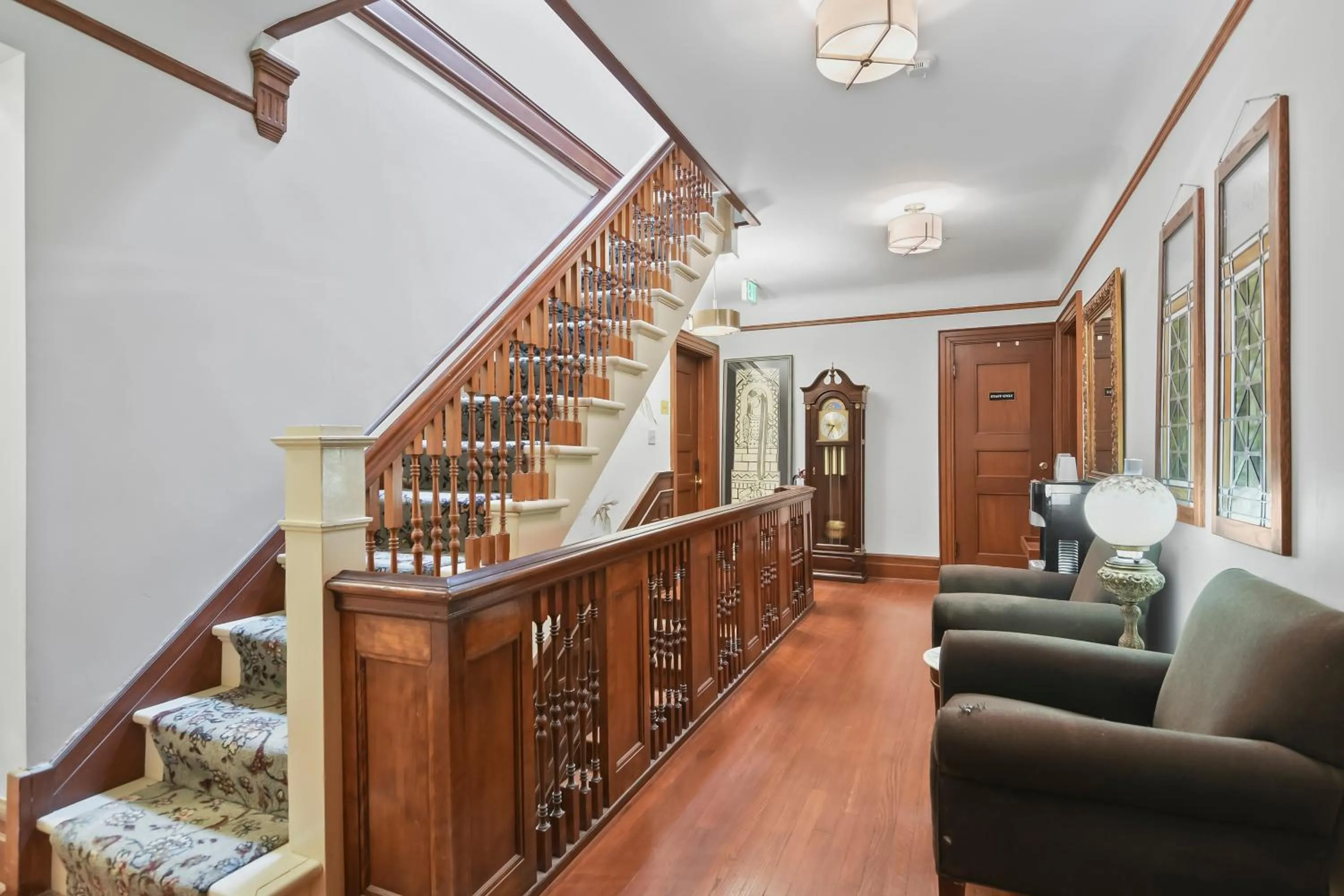 Seating area in The Pasfield House