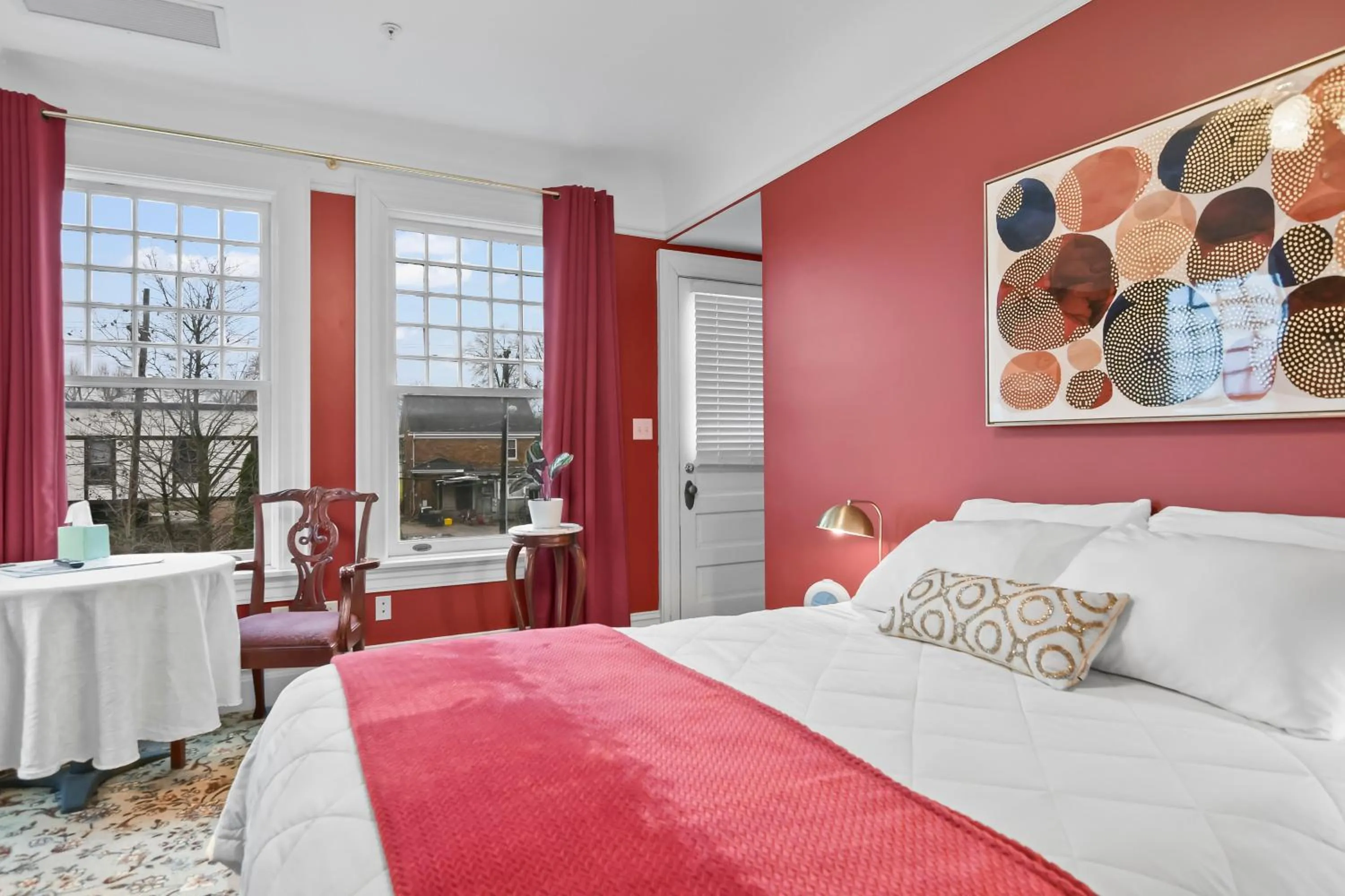 Bed in The Pasfield House