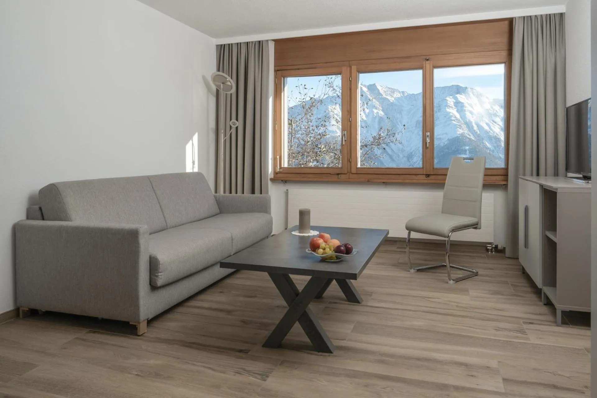 Living room in Ferienwohnungen Zurschmitten