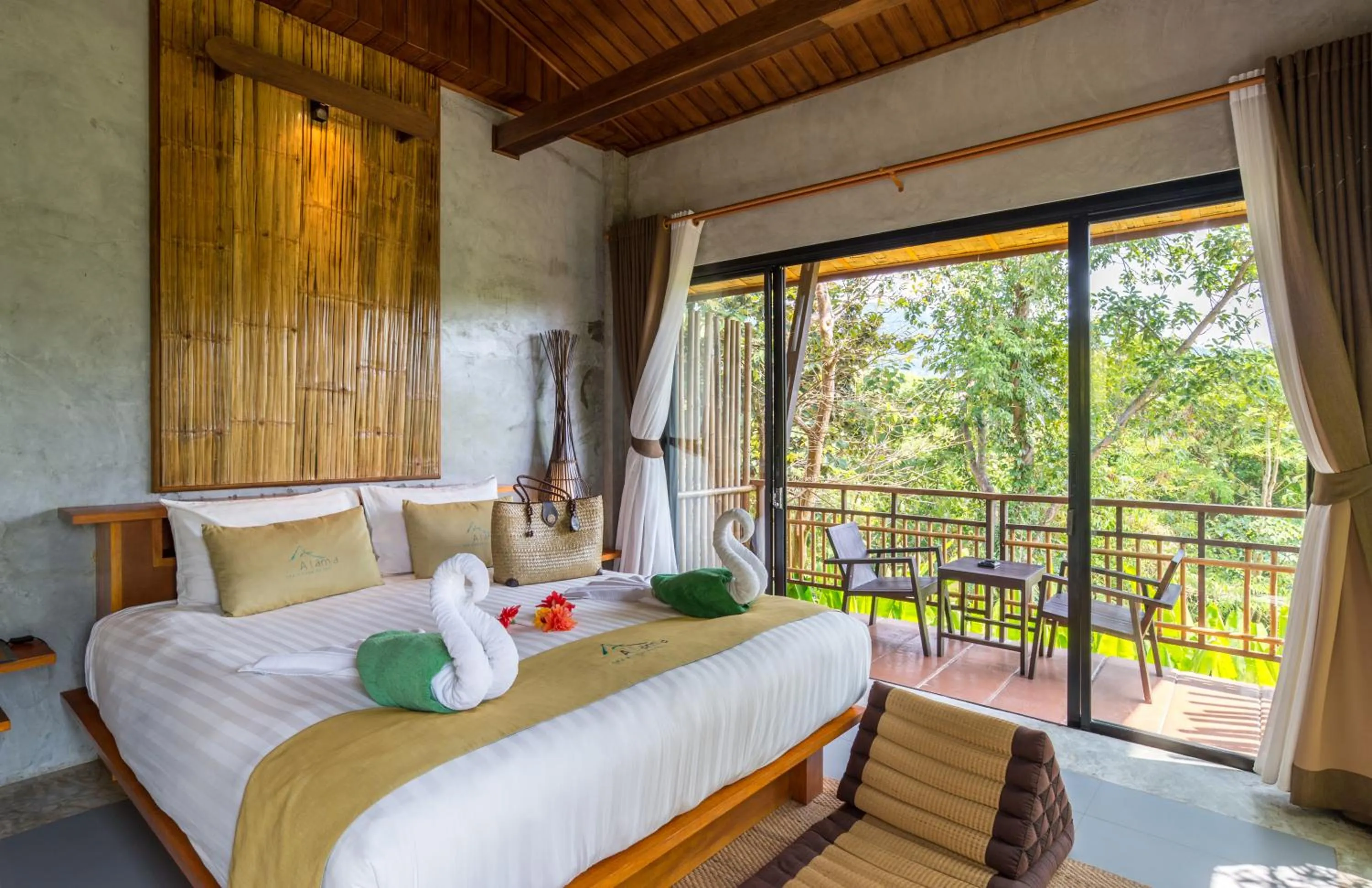 Bed in Alama Sea Village Resort - SHA Extra Plus