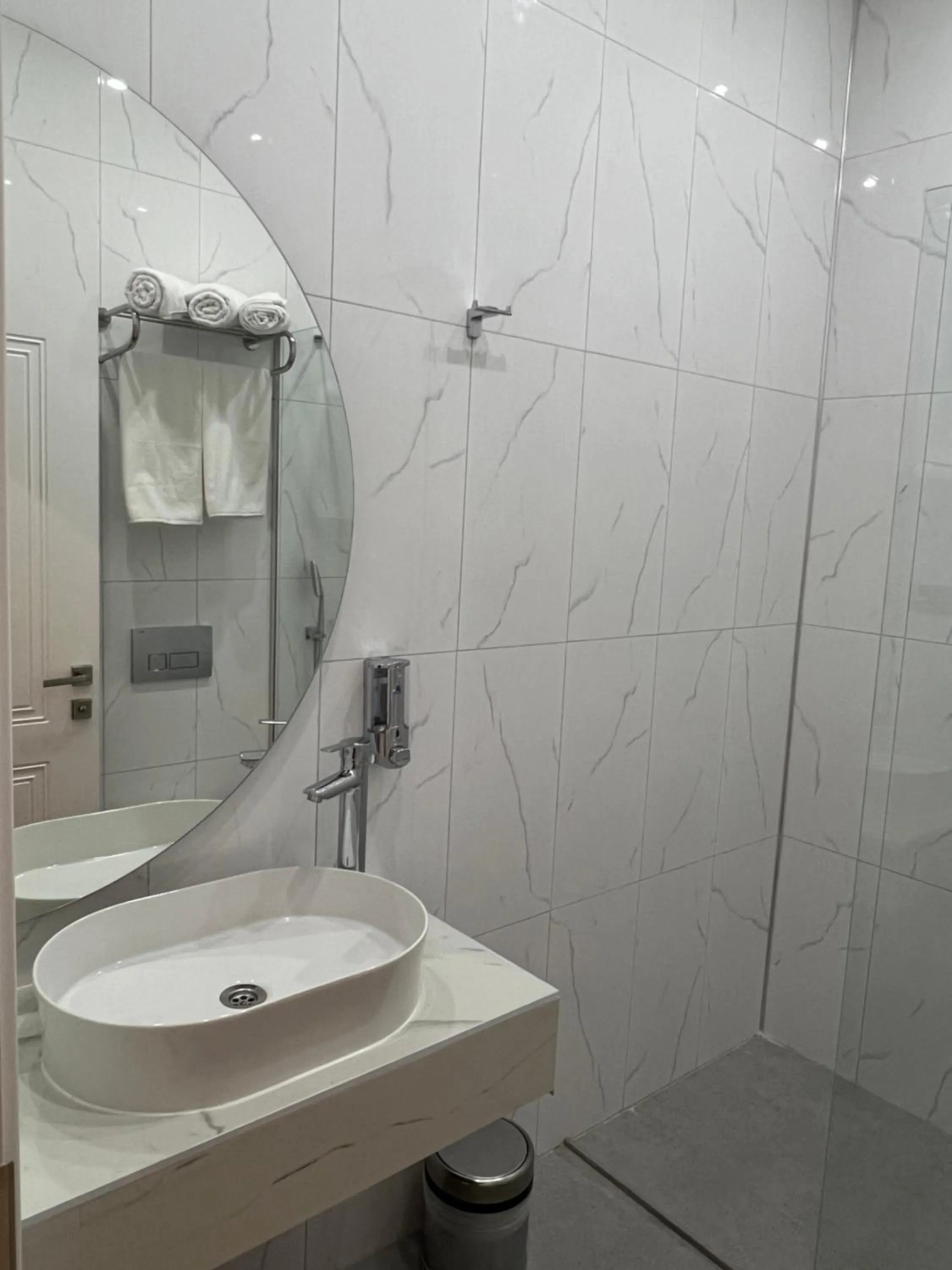 Shower in The Aramis Galata Hotel