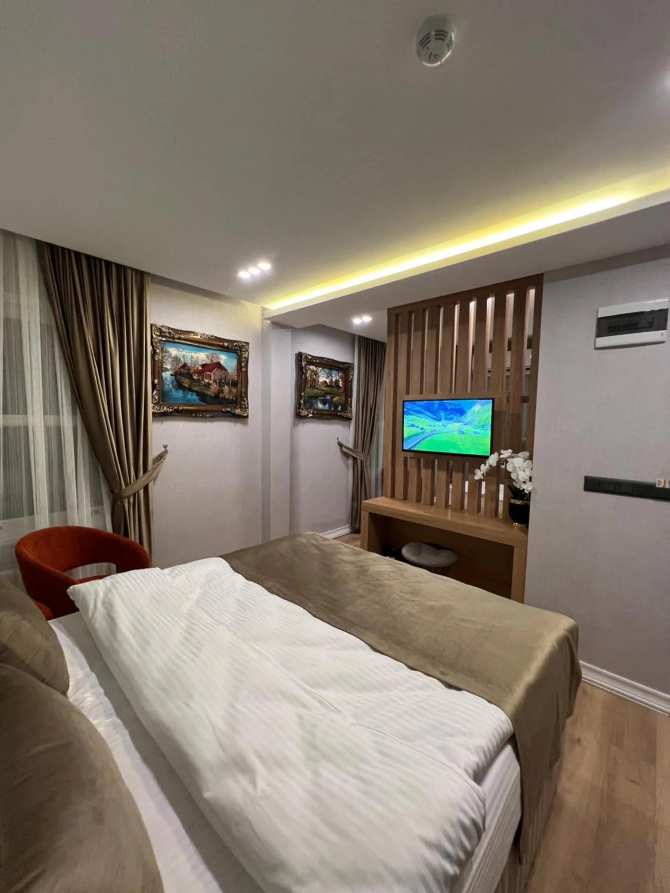 Bed in The Aramis Galata Hotel