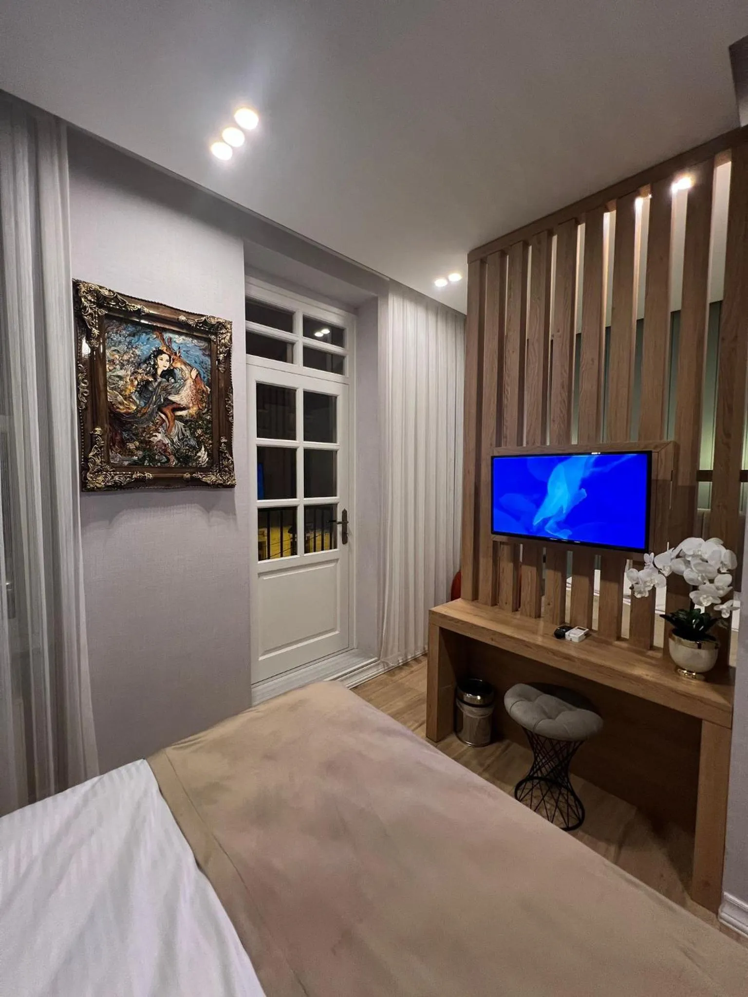 Bed in The Aramis Galata Hotel