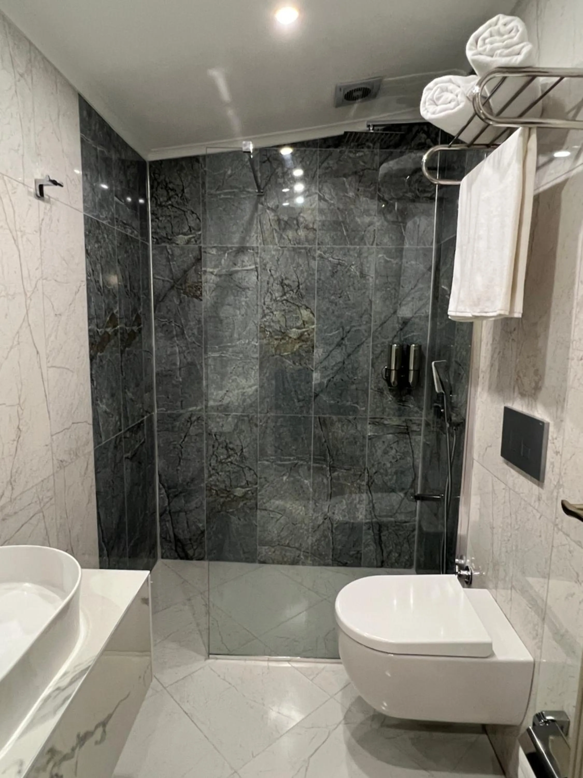 Shower in The Aramis Galata Hotel