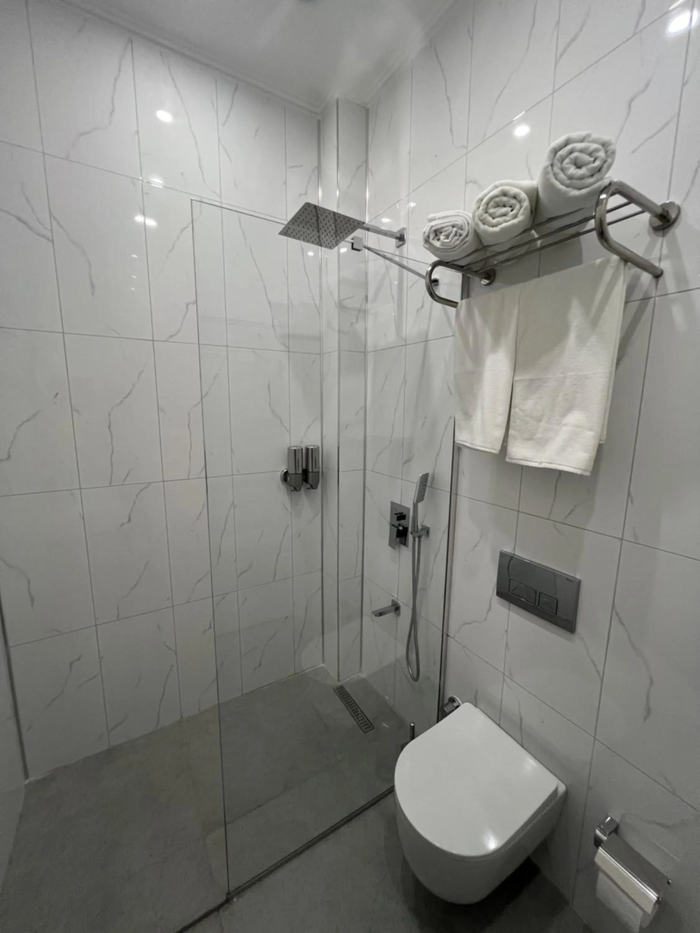 Shower in The Aramis Galata Hotel