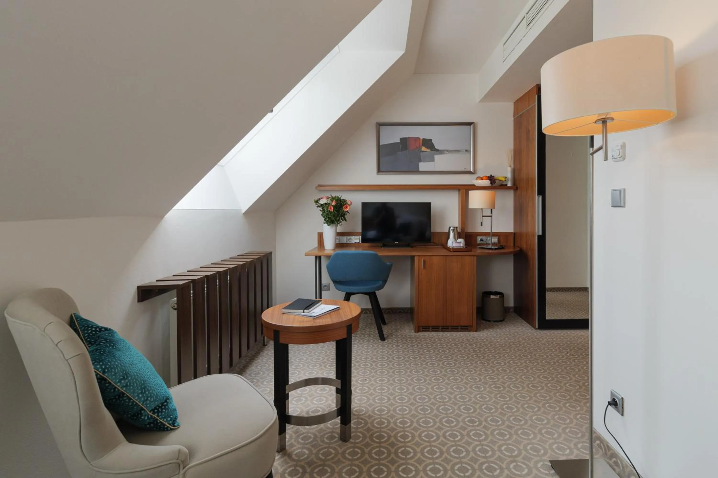 Living room in Hotel Silenzio