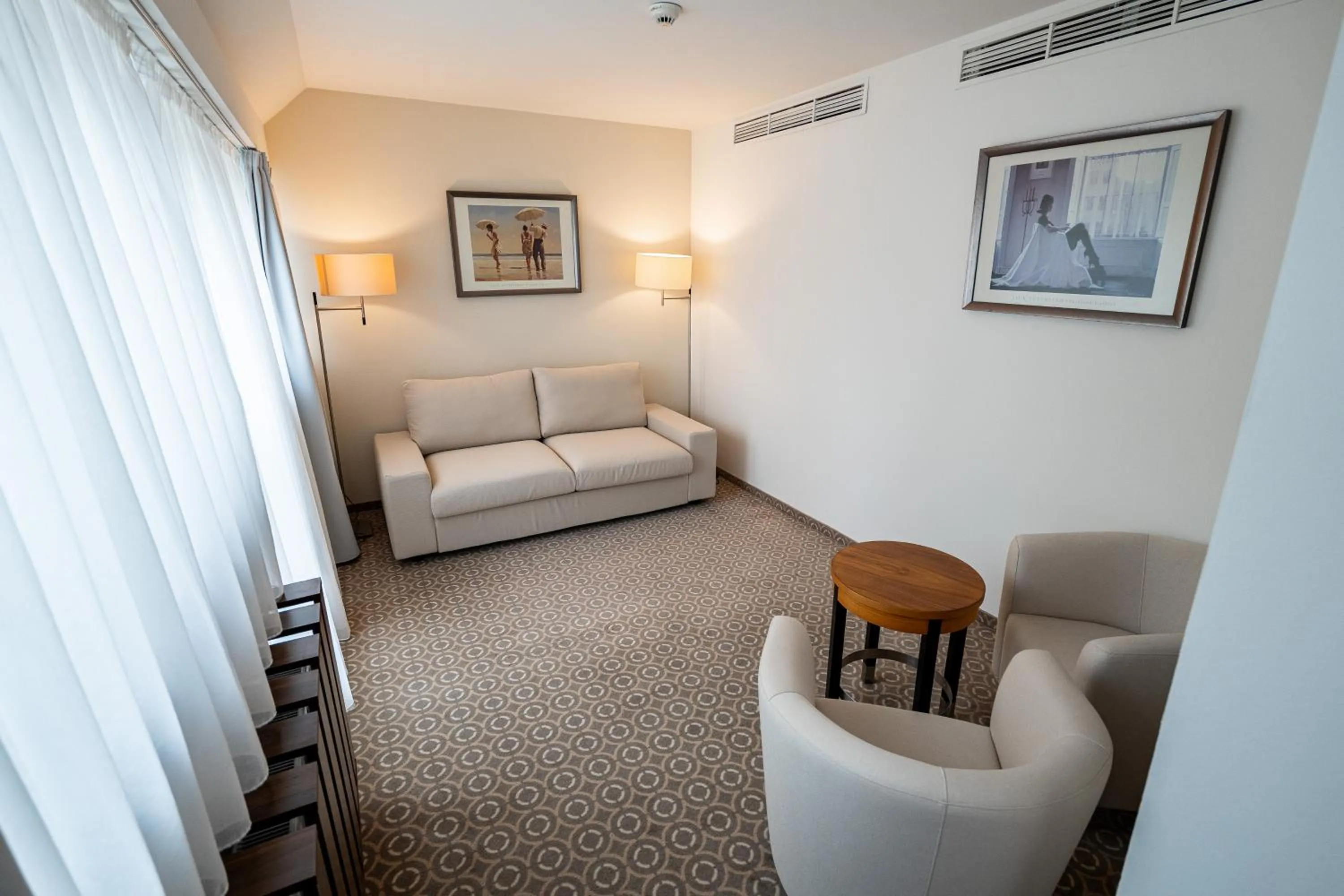 Living room in Hotel Silenzio