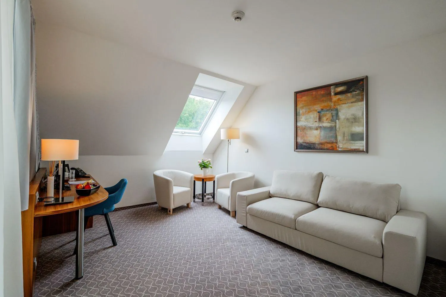 Living room in Hotel Silenzio