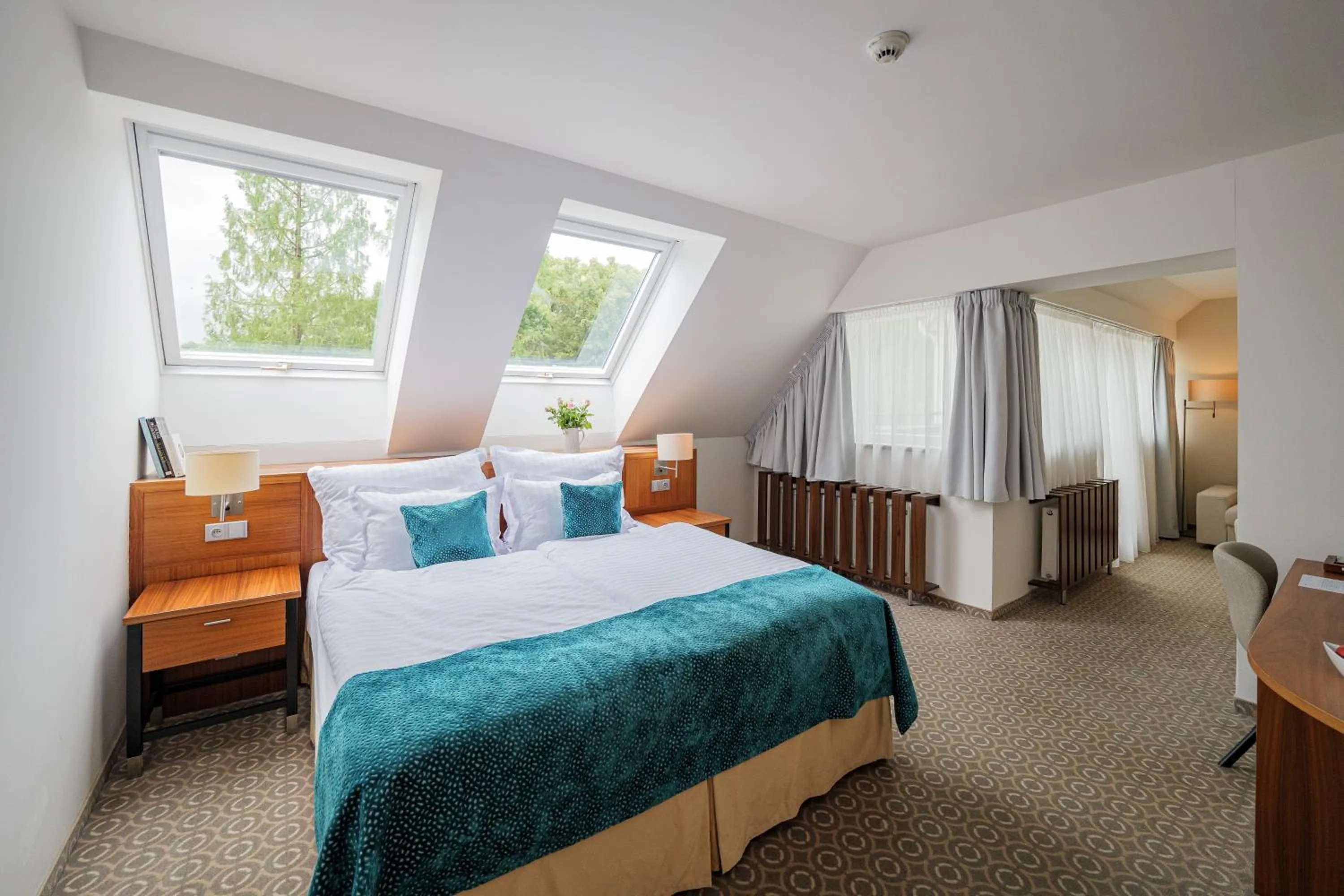 Bed in Hotel Silenzio