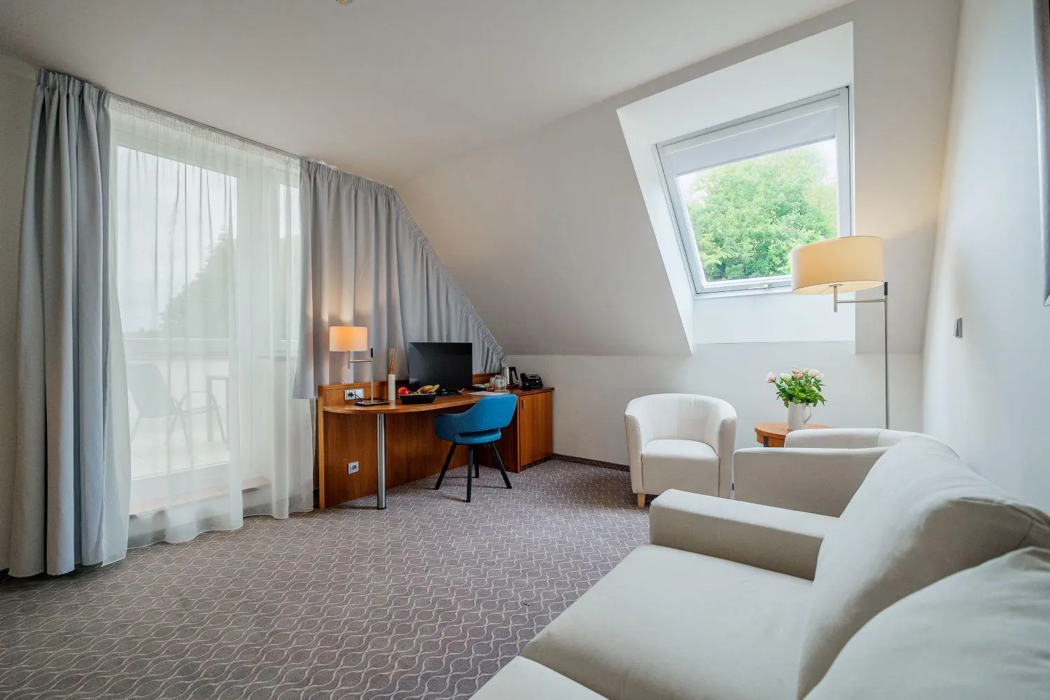 Living room in Hotel Silenzio