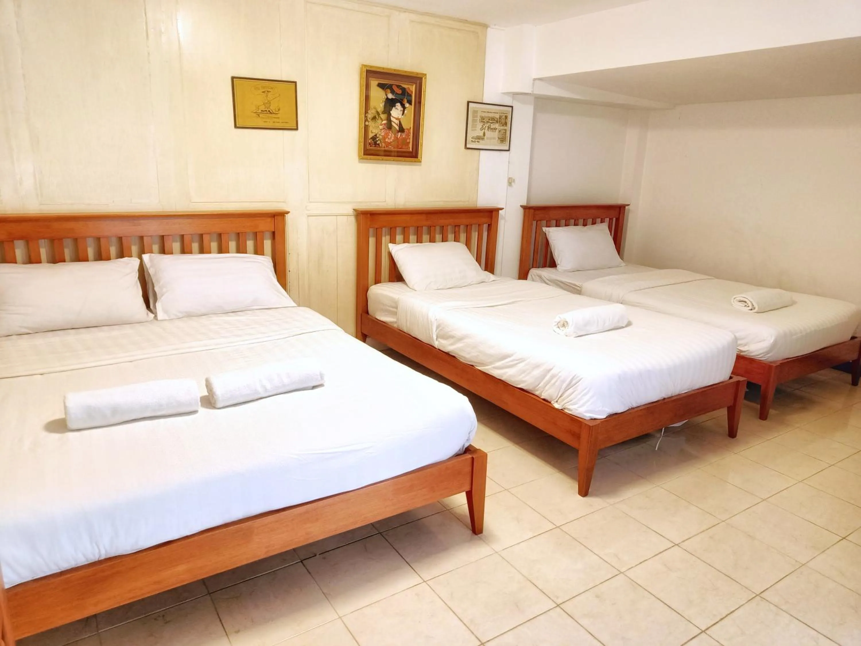 Bed in Kong Garden Resort