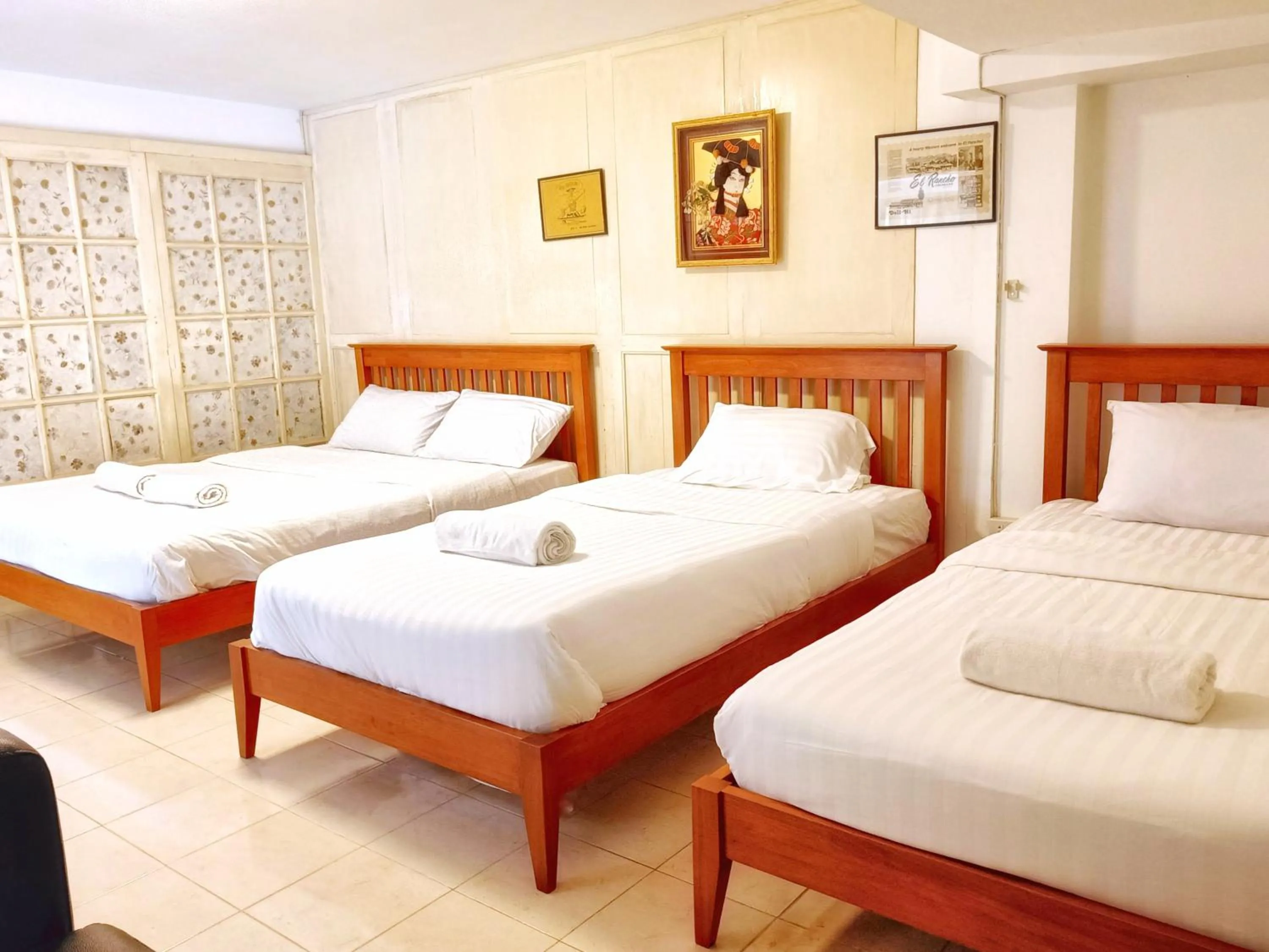 Bed in Kong Garden Resort