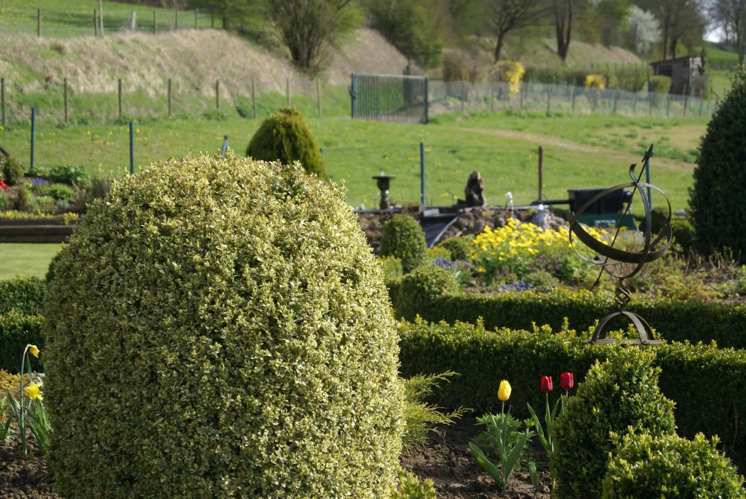 Garden view in Hotel Bemelmans
