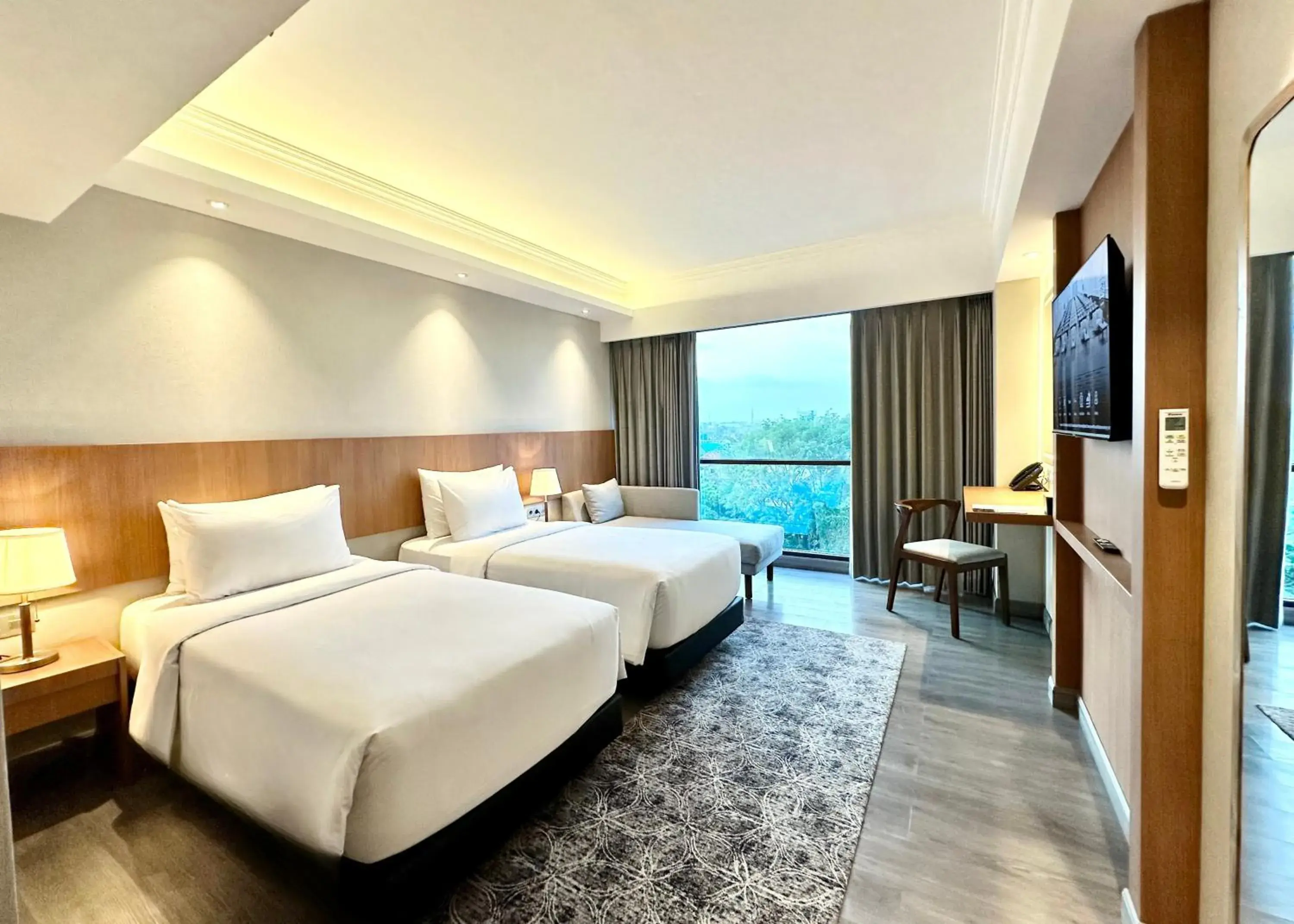 Twin Room in The Malioboro Hotel & Conference Center Twin Room in The Malioboro Hotel & Conference Center