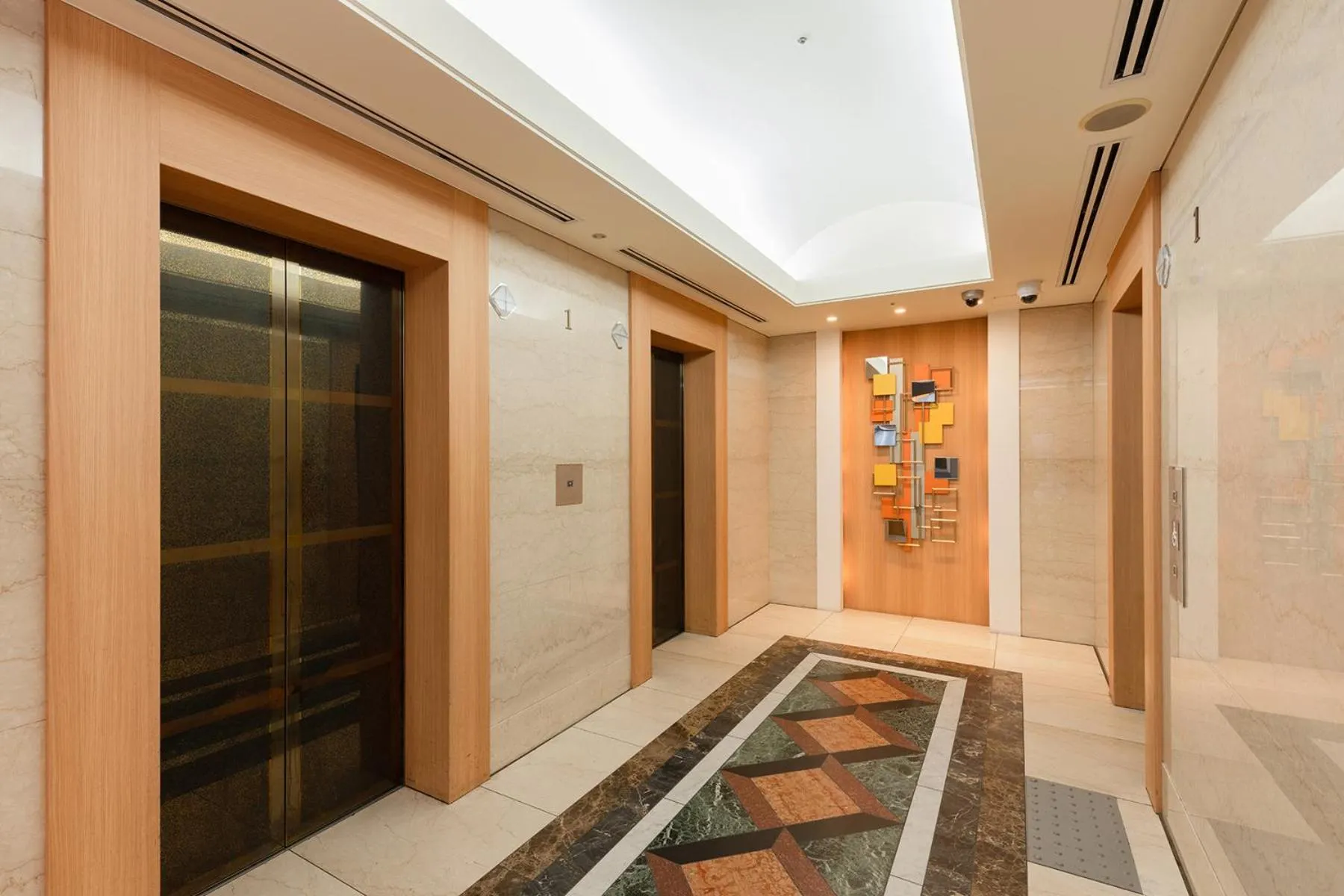 elevator in The OneFive Osaka Namba Dotonbori