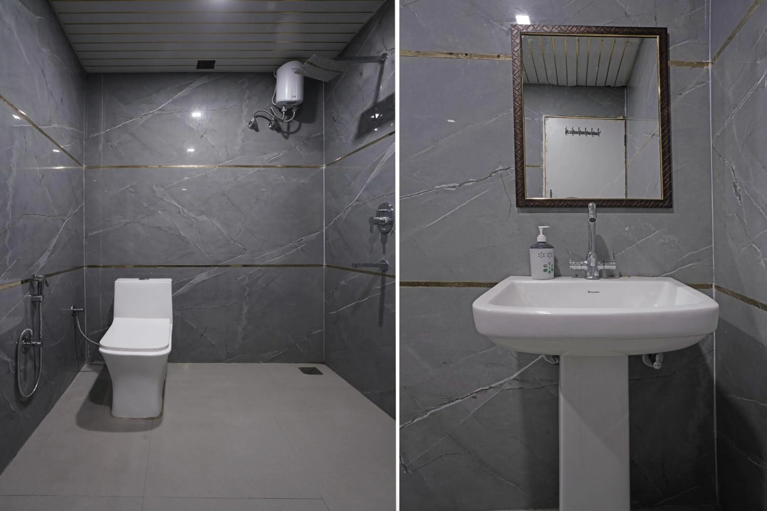 Bathroom in Hotel O Aditya Residency UK04