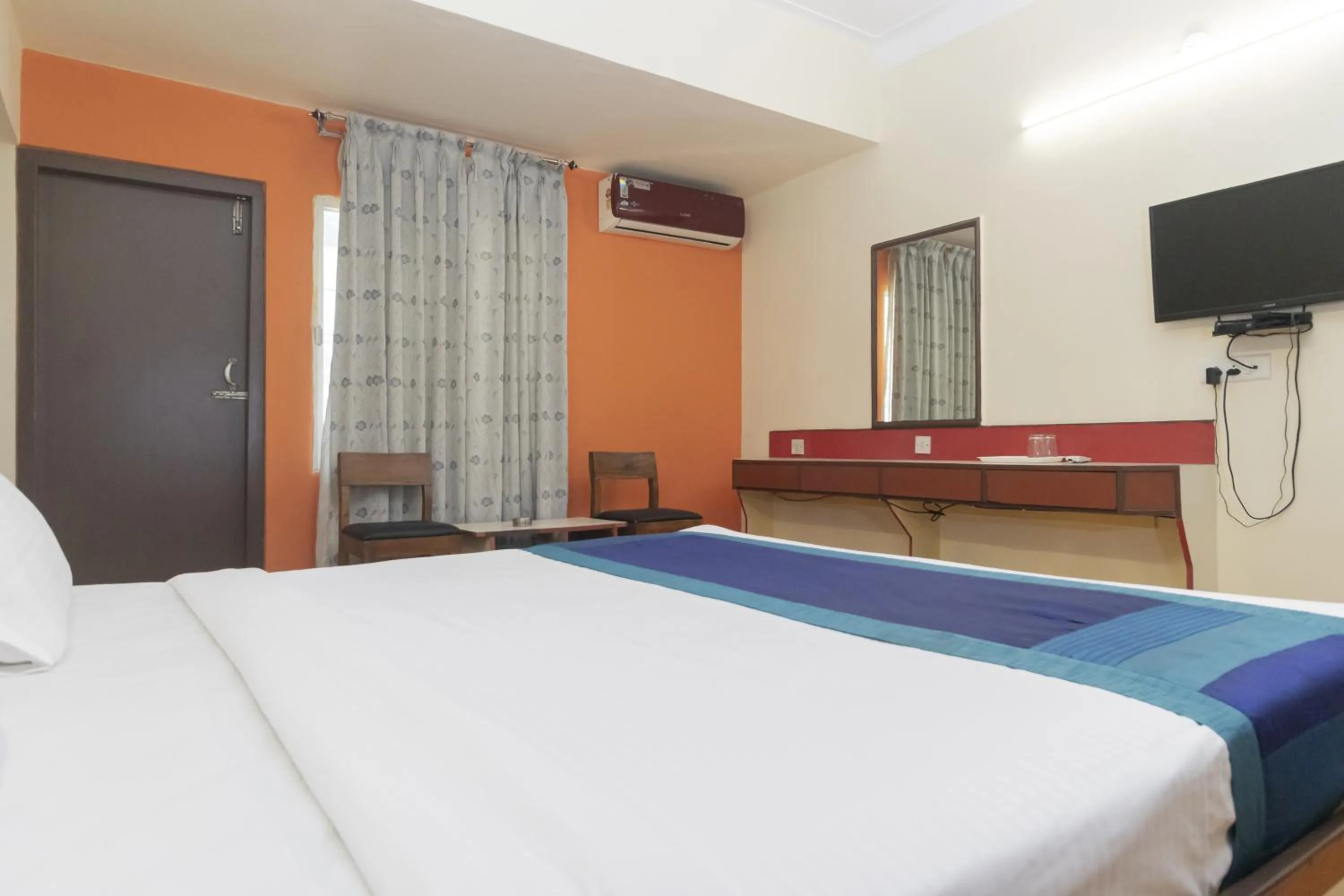 Bed in Hotel Telehaus International