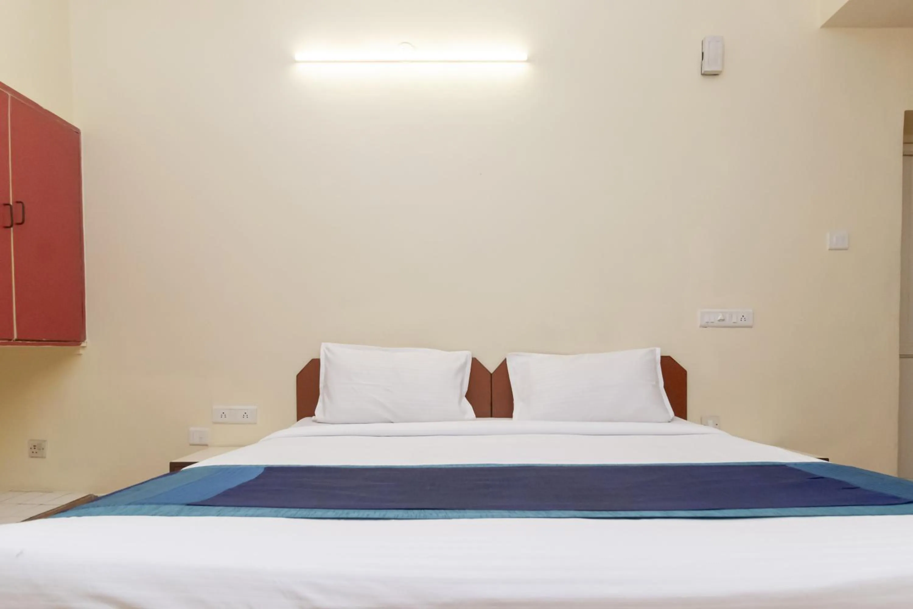 Bed in Hotel Telehaus International