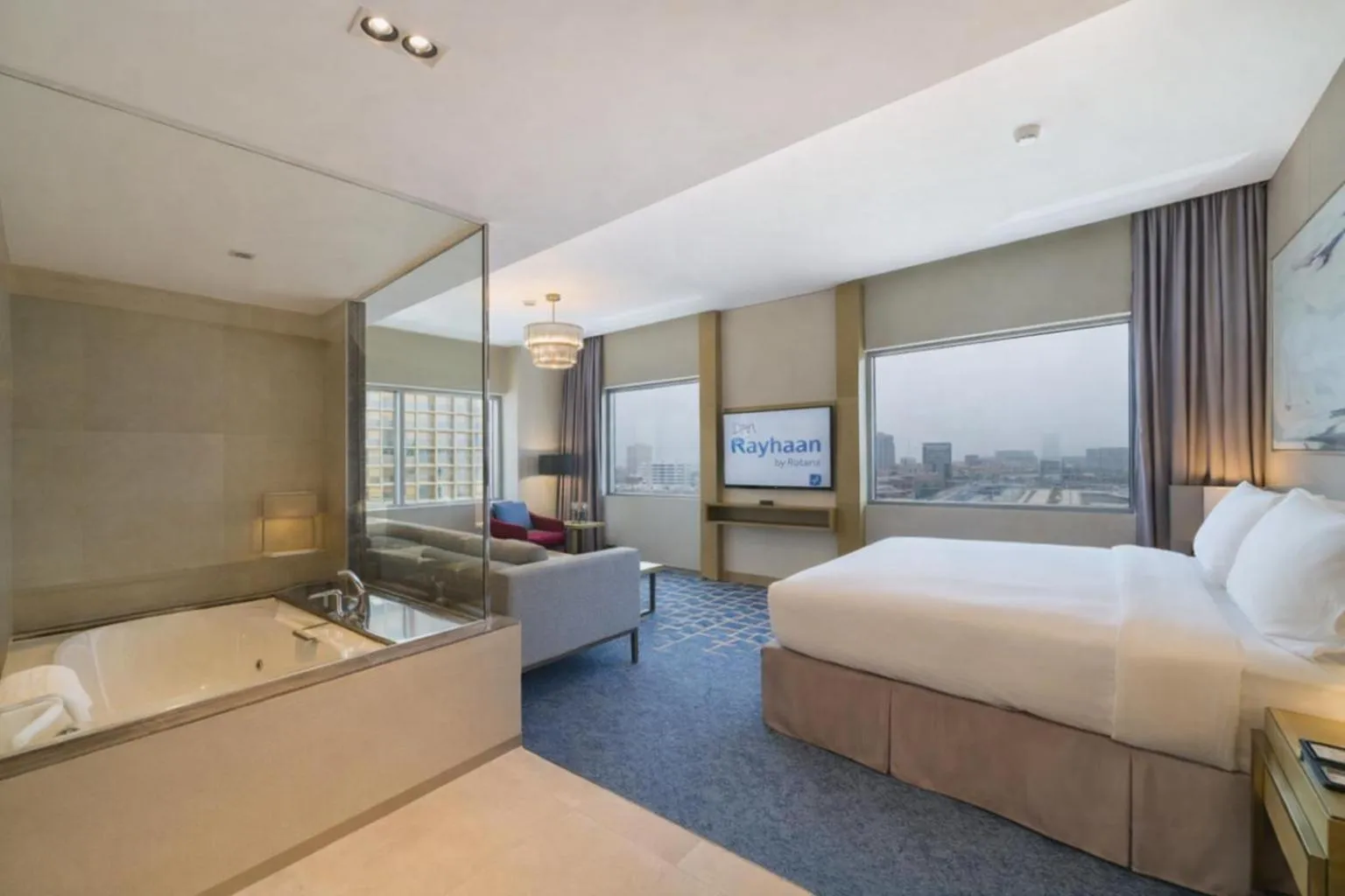 Bed in Dar Rayhaan by Rotana Al Khobar