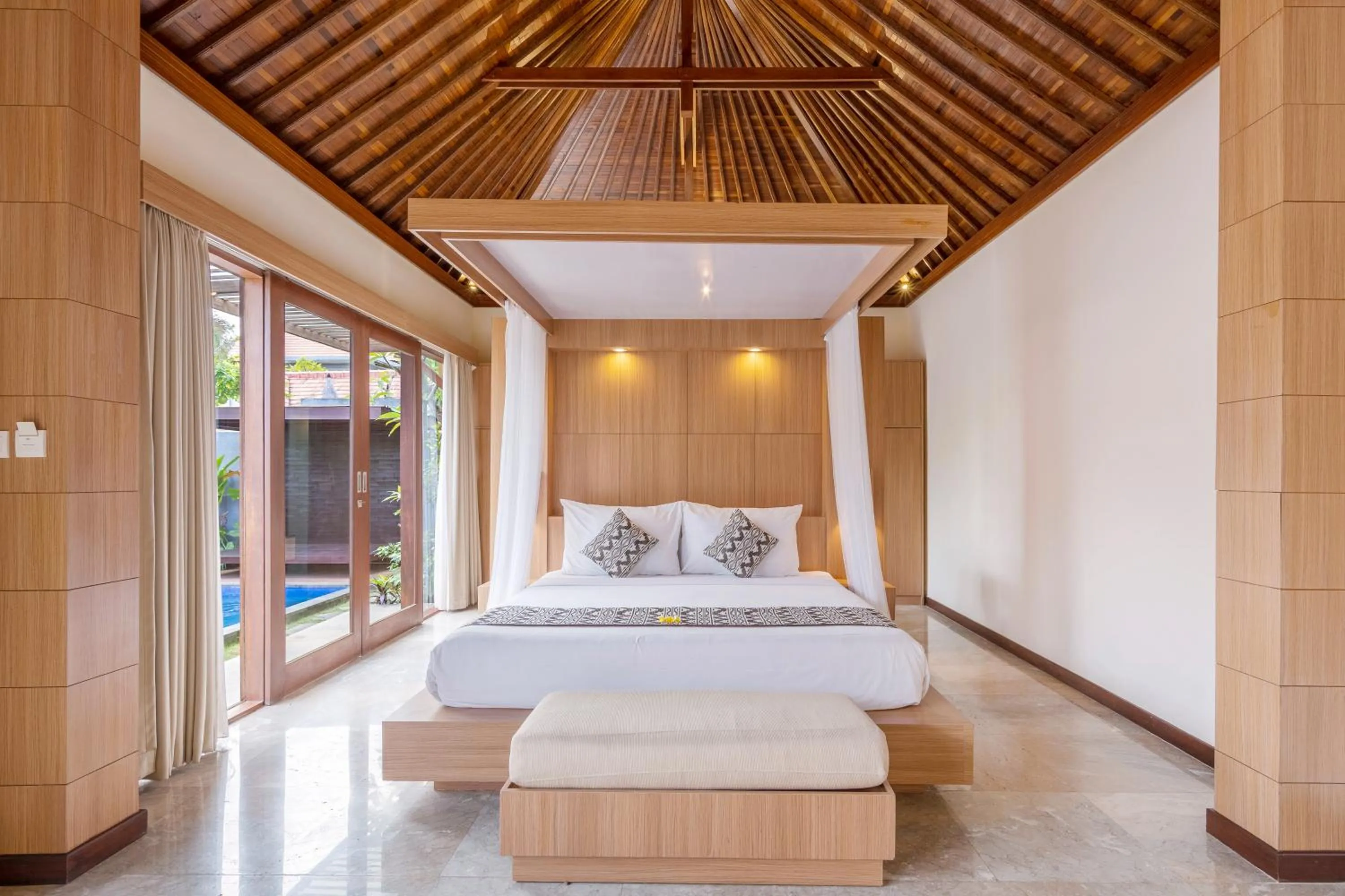 Bed in Kings Villas Sanur by Moria