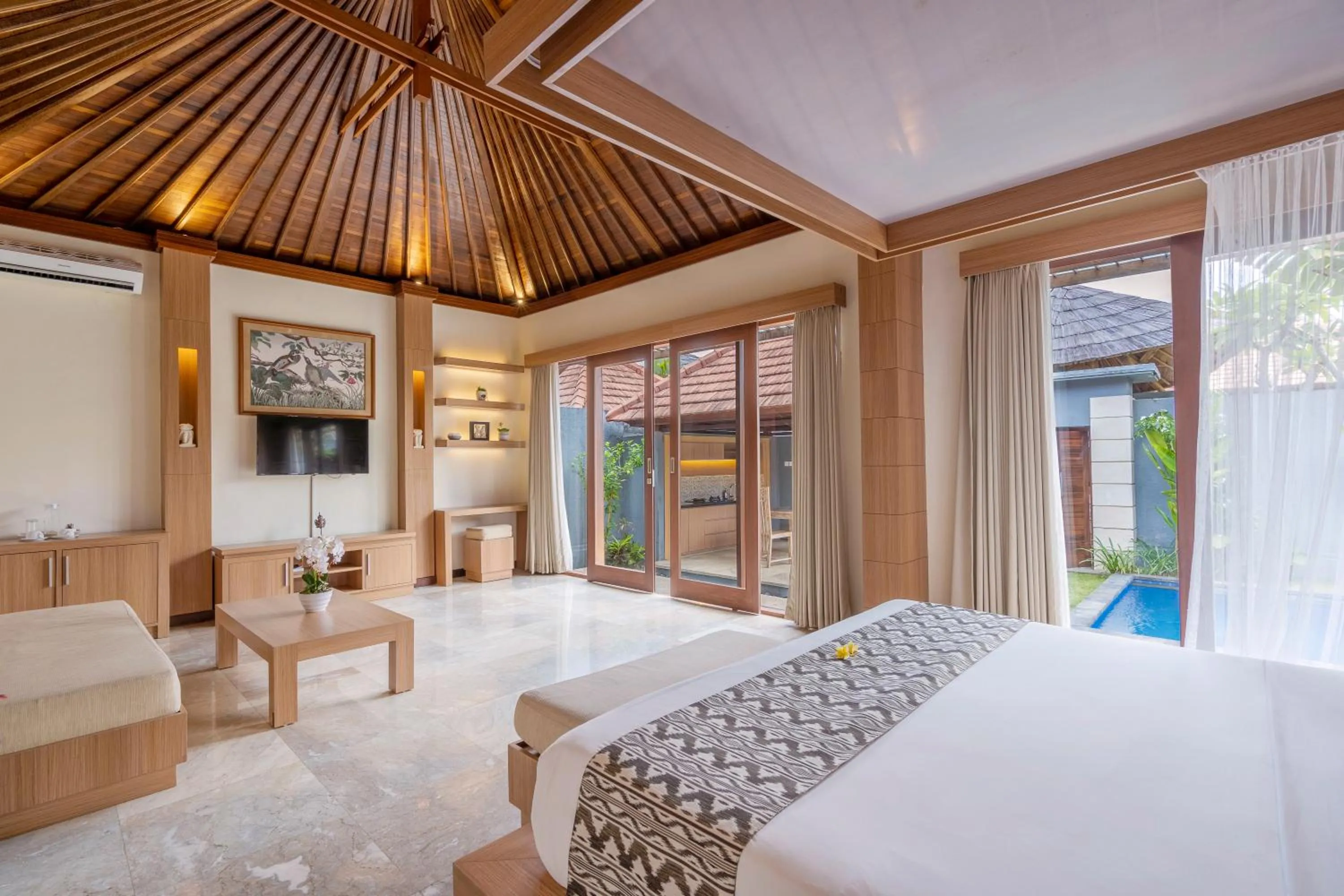 Bed in Kings Villas Sanur by Moria