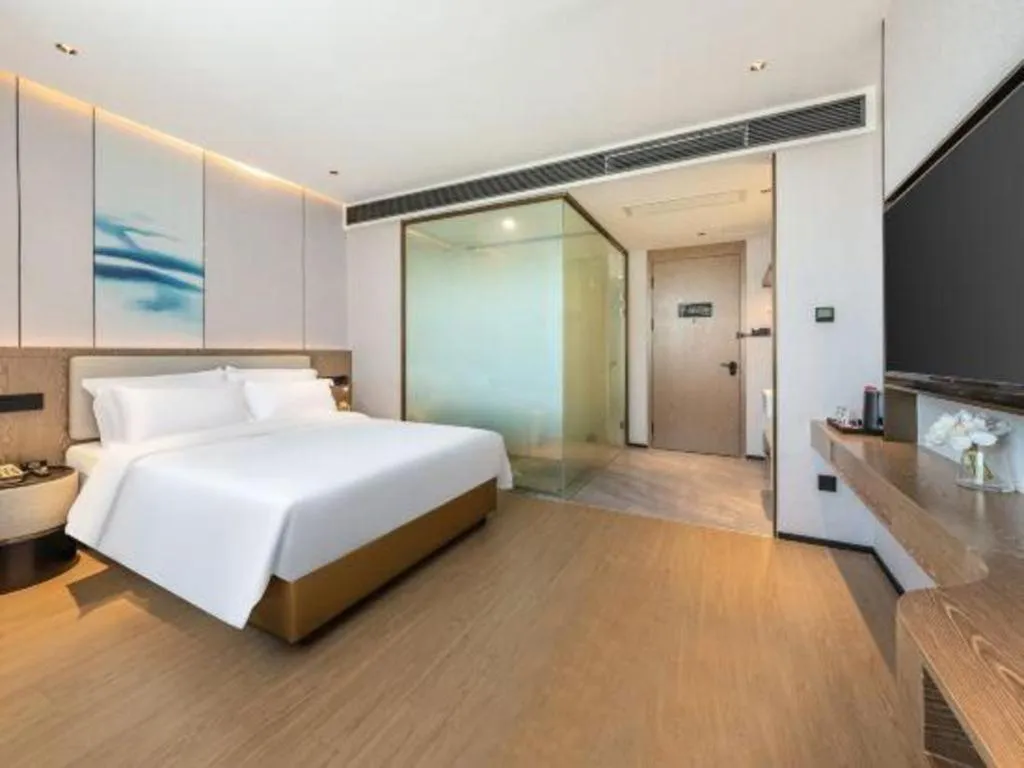 Bed in Yian Business Hotel