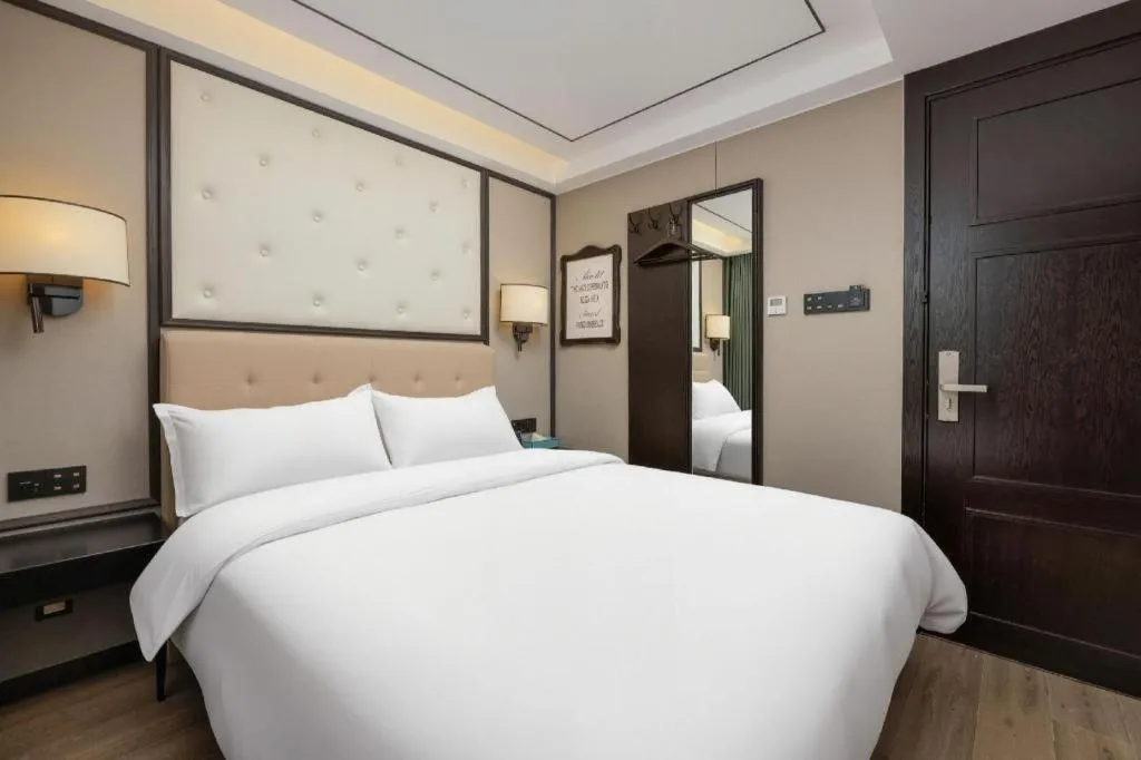 Bed in Xana Lite Beijing Tiananmen Dashilanr Branch