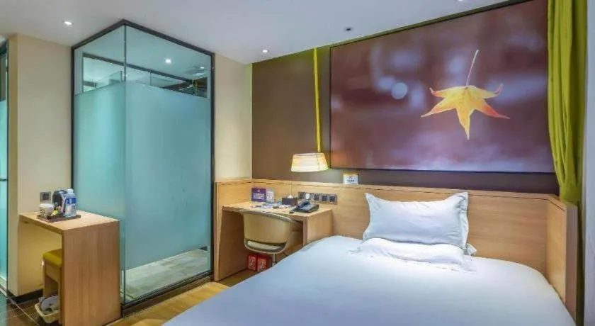 Bed in IU Hotel Beijing Yizhuang Economic Development Zone 2nd Chuangke Street