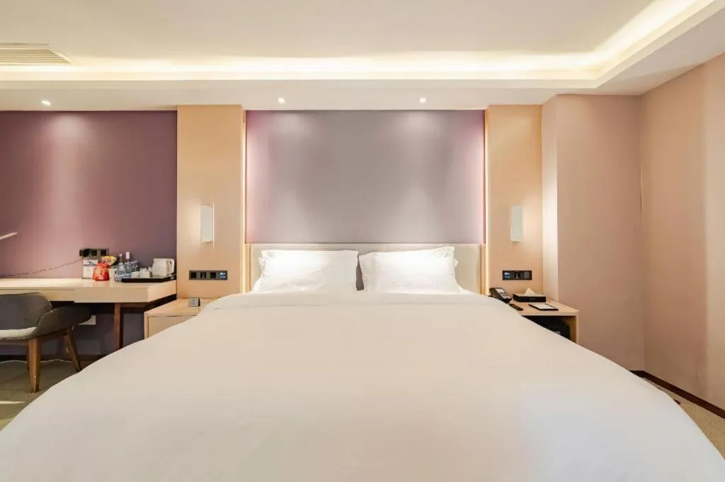 Bed in Lavande Hotel Wuhan Houhu Avenue Xingye Road