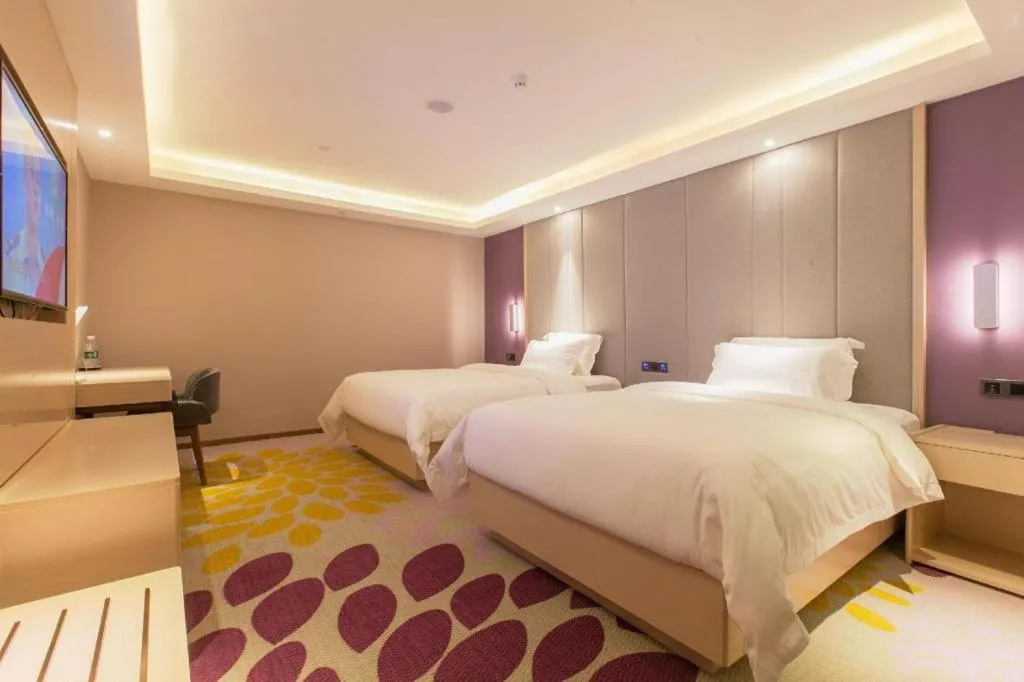 Bed in Lavande Hotel Wuhan Houhu Avenue Xingye Road