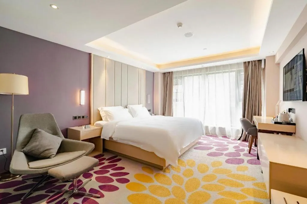 Bed in Lavande Hotel Wuhan Houhu Avenue Xingye Road
