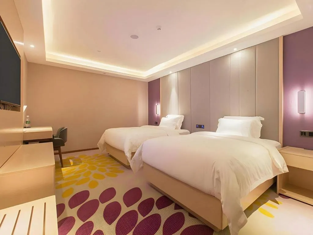 Bed in Lavande Hotel Wuhan Houhu Avenue Xingye Road