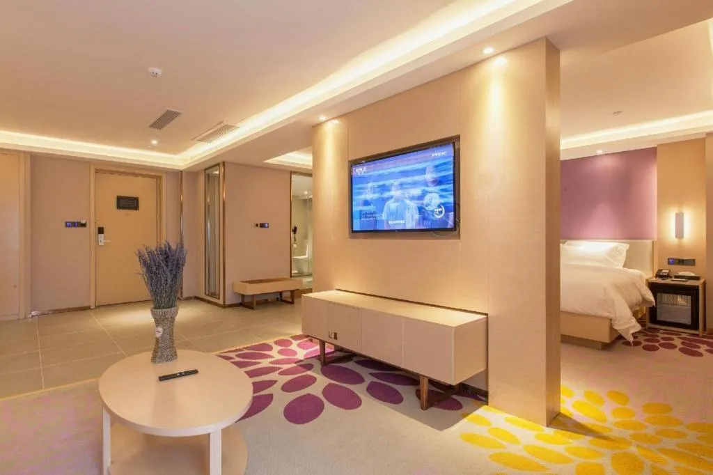Bed in Lavande Hotel Wuhan Houhu Avenue Xingye Road